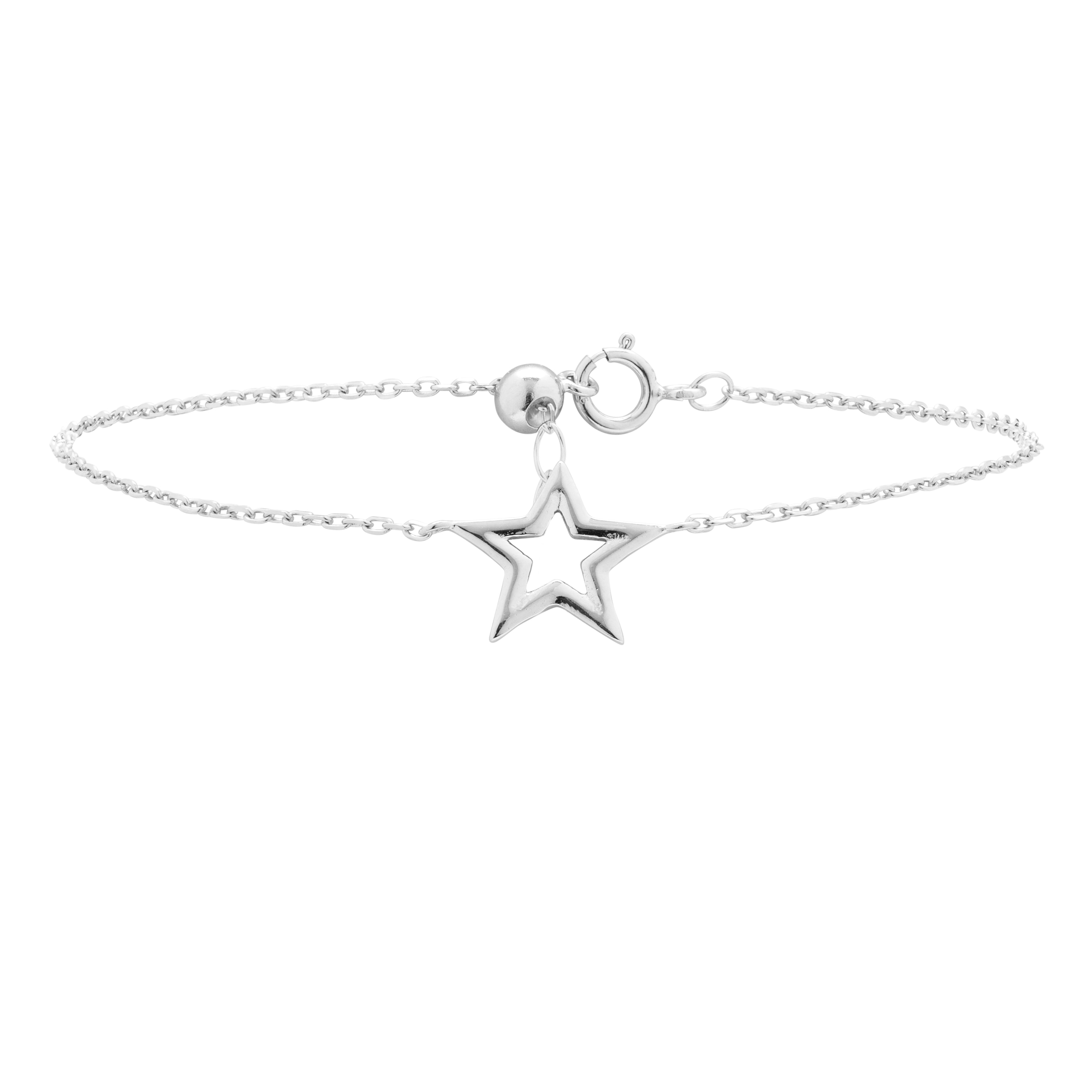 925er Silberarmband mit Rhodium-Finish - Bandoead