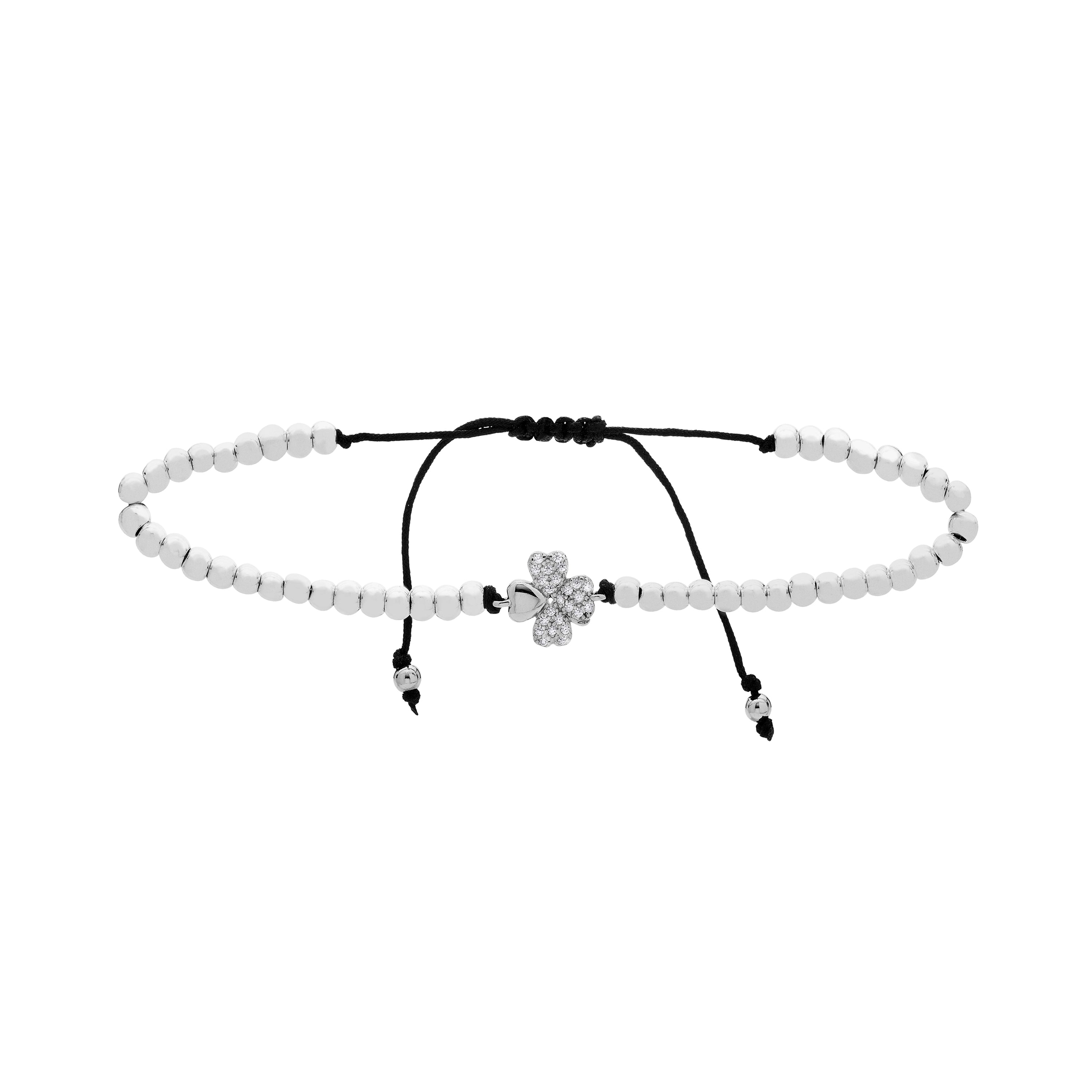 Pulsera de Plata de Ley 925 con Circonita Brillante acabada en rodio - Nethdra