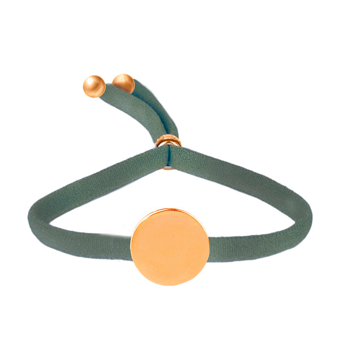 Bracciale in Argento Sterling 925 finito in oro rosa 18K - Cerchio