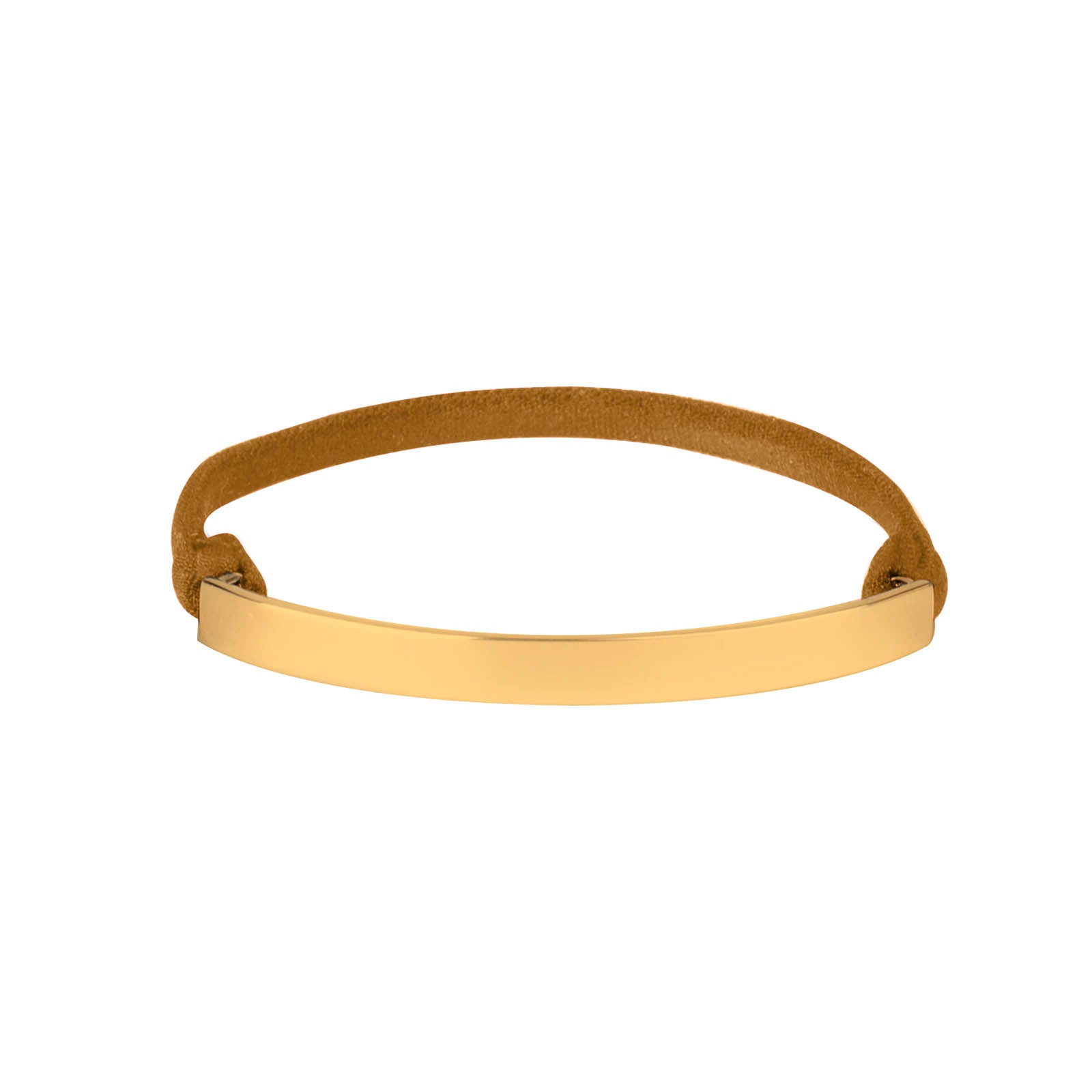 Pulsera de Plata de Ley 925 acabada en oro amarillo de 18K - Plaqué