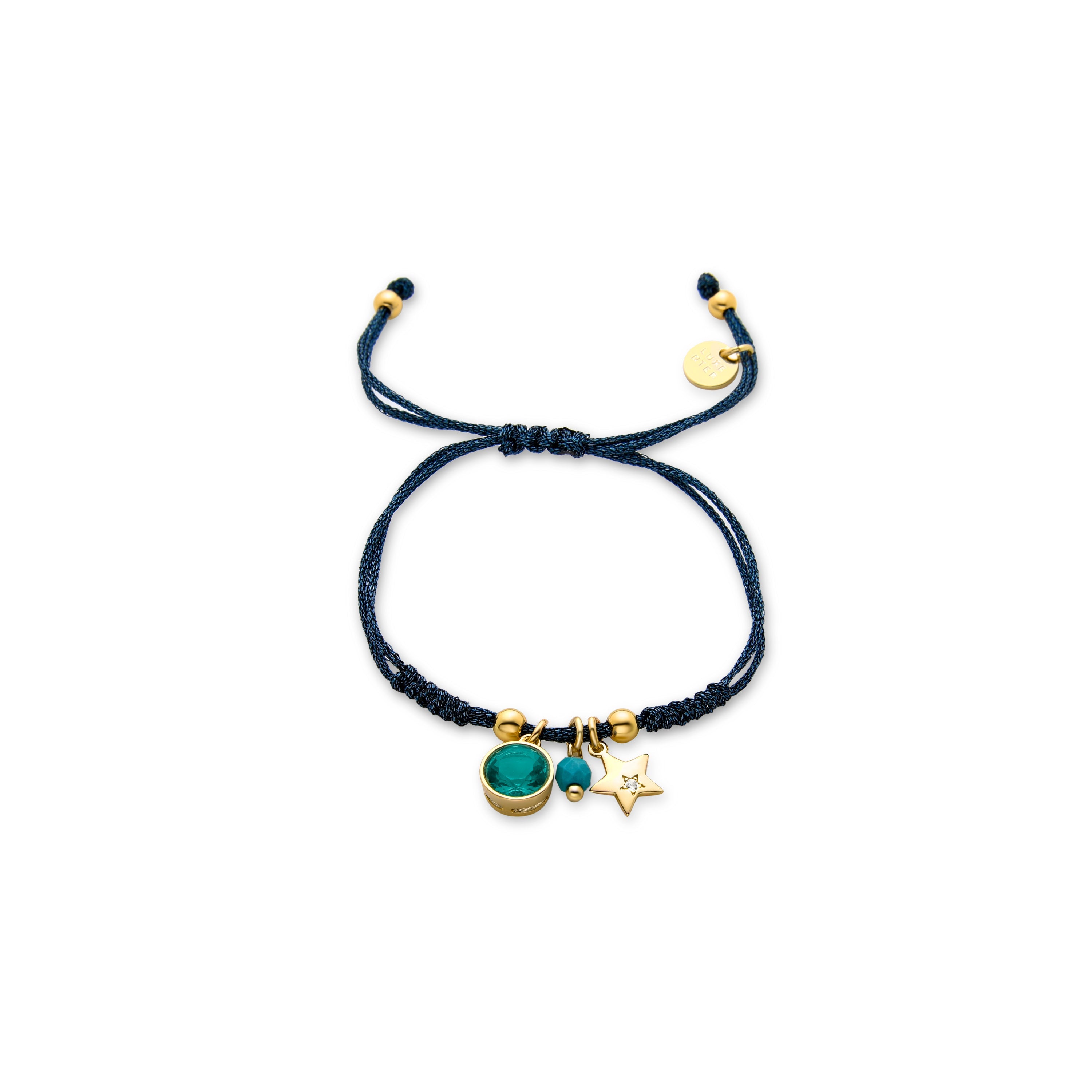 925er Sterlingsilberarmband mit Smaragd-Zirkonia, vergoldet mit 18K Gelbgold - Zysuo