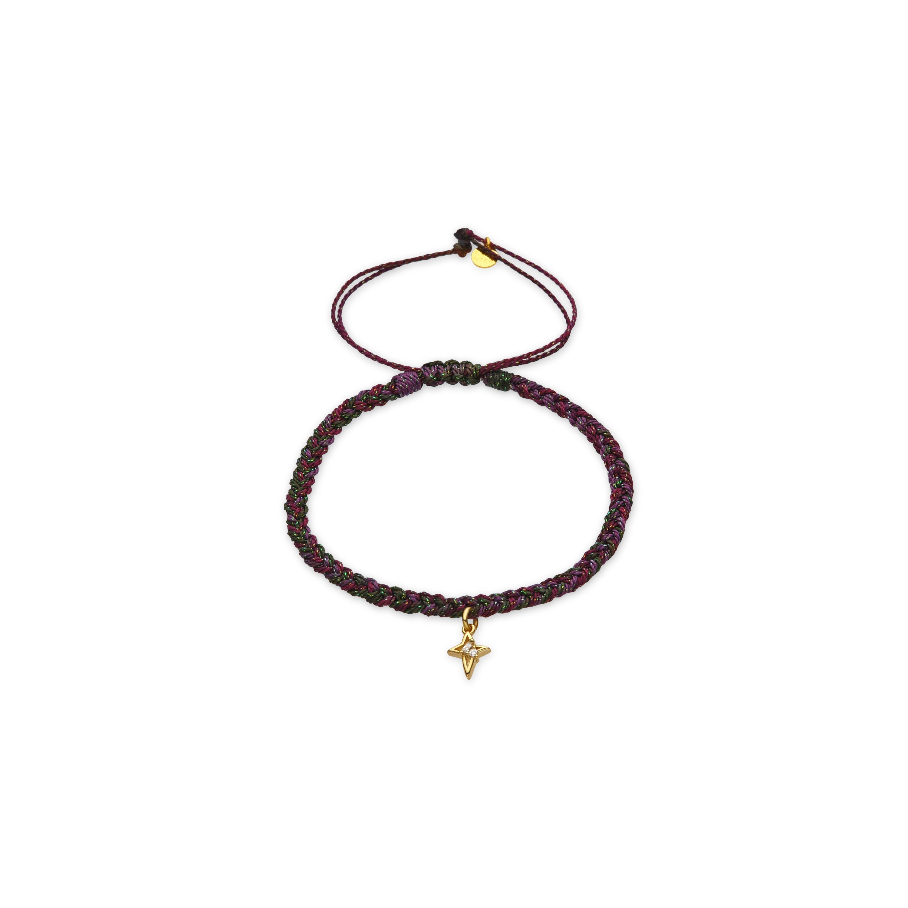Pulsera de Plata de Ley 925 y Circonita Brillante acabado oro 18k - Holis
