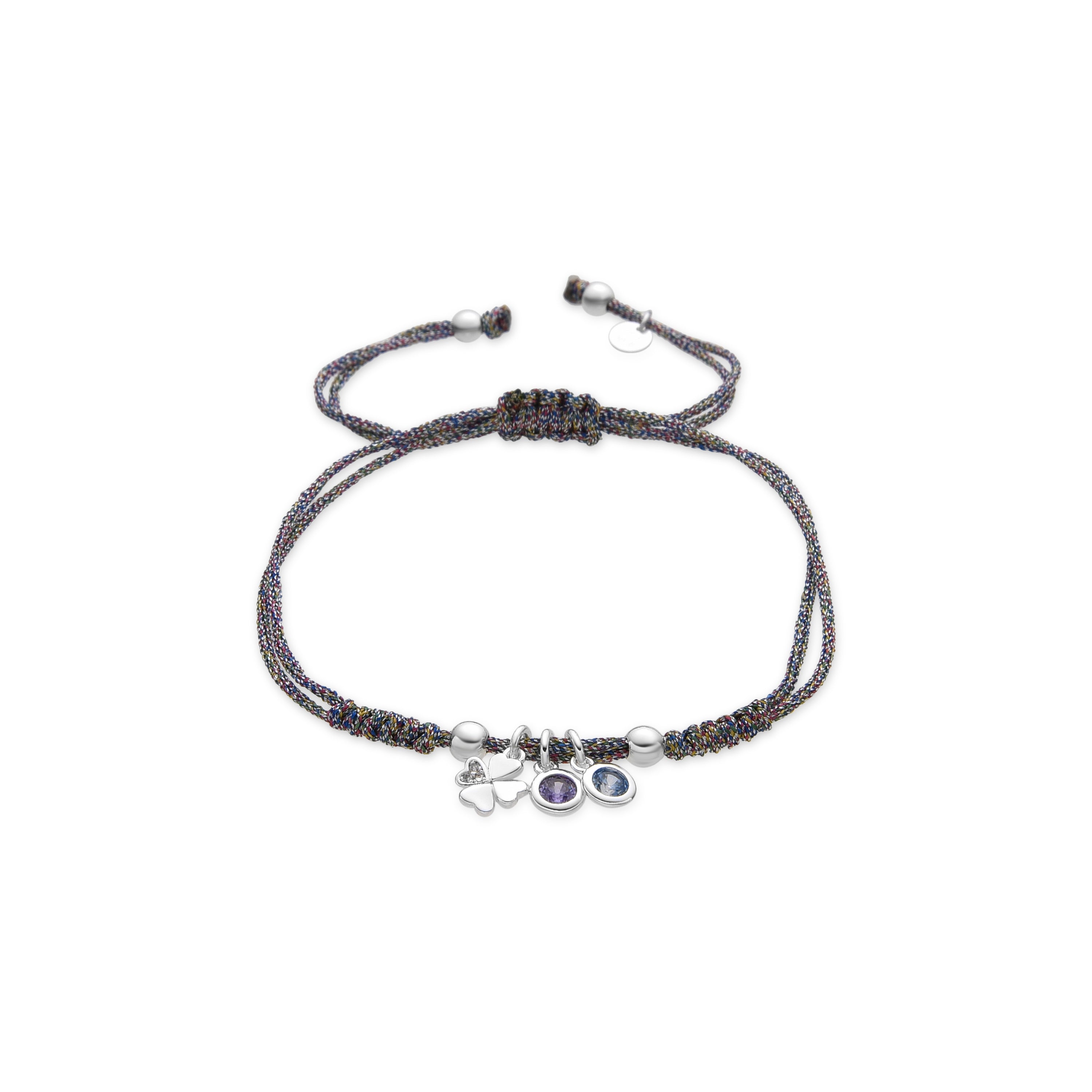 Pulsera de Plata de Ley 925 y Circonita Multicolor acabado rodio - Skiram