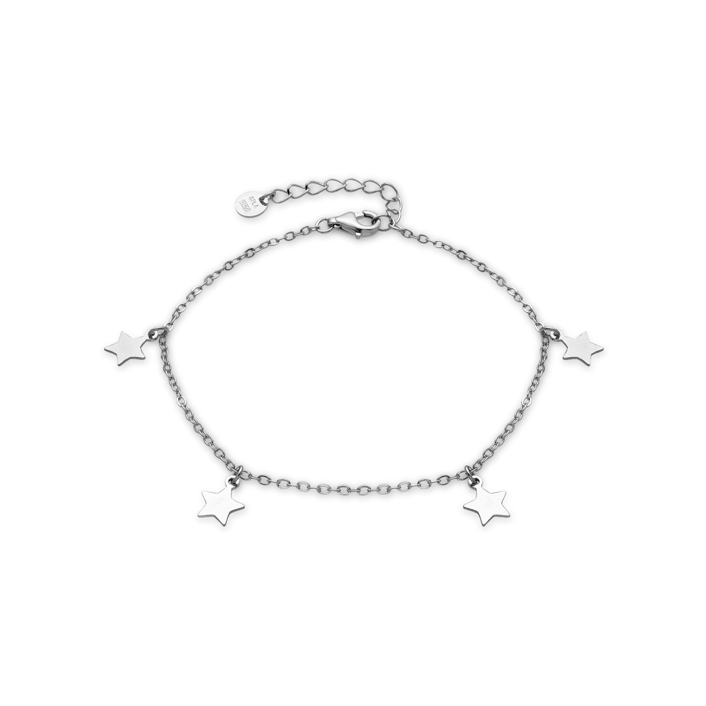 925er Silberarmband mit Rhodium-Finish - Luskai