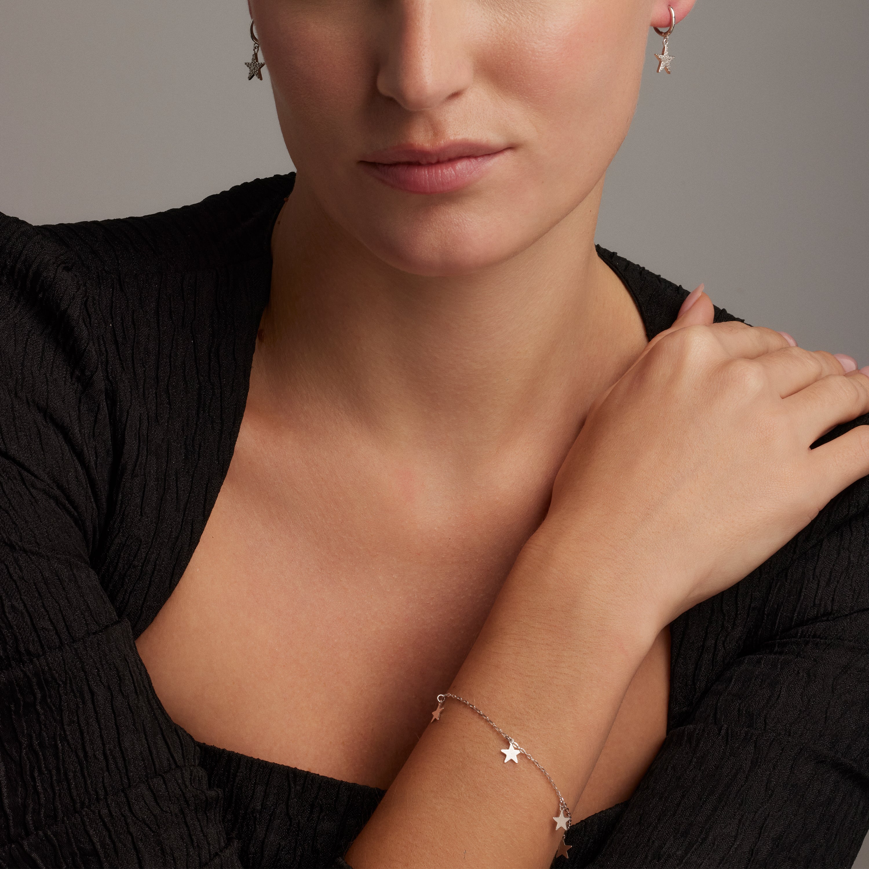 925er Silberarmband mit Rhodium-Finish - Luskai