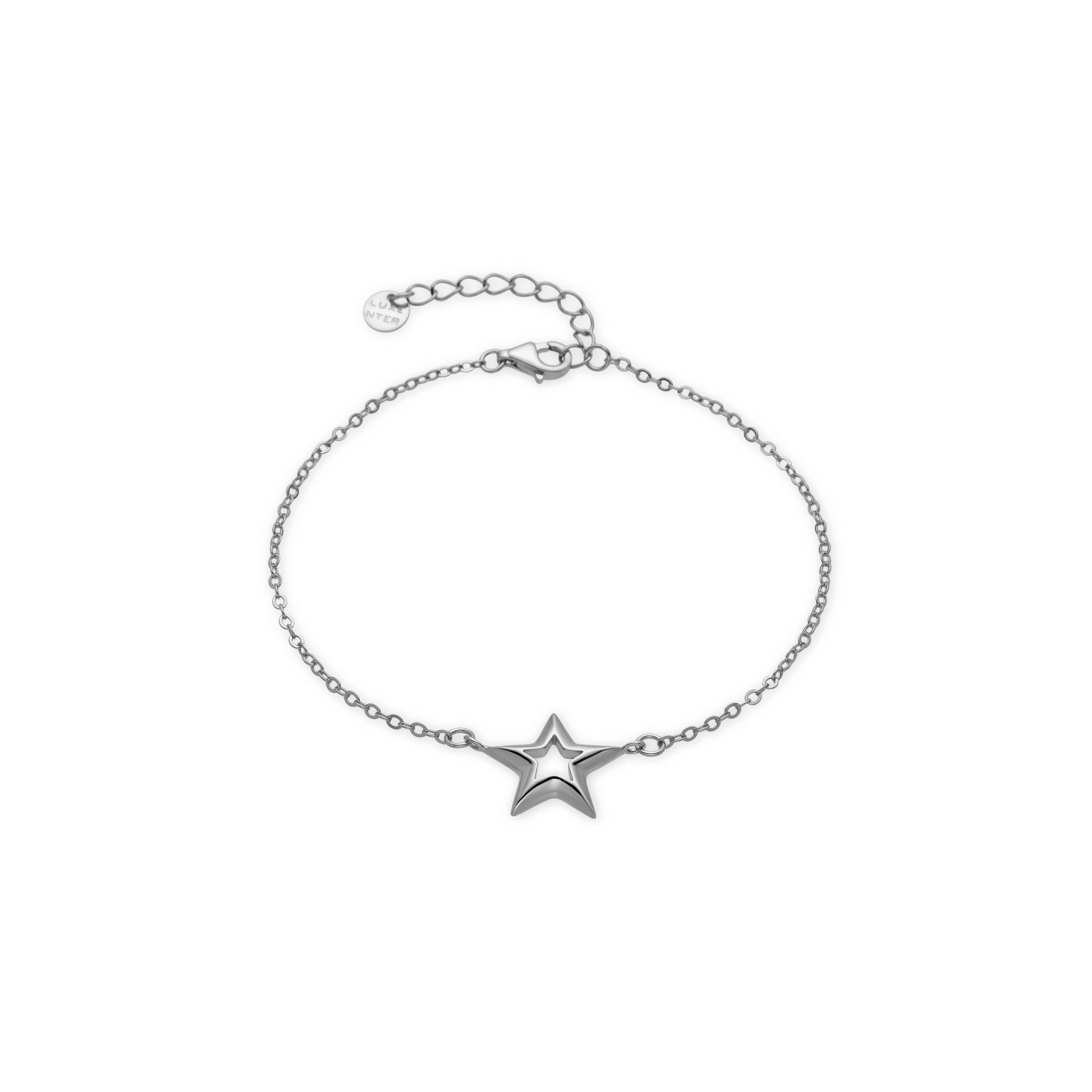 925er Sterlingsilberarmband mit Rhodiumfinish - Lithwa