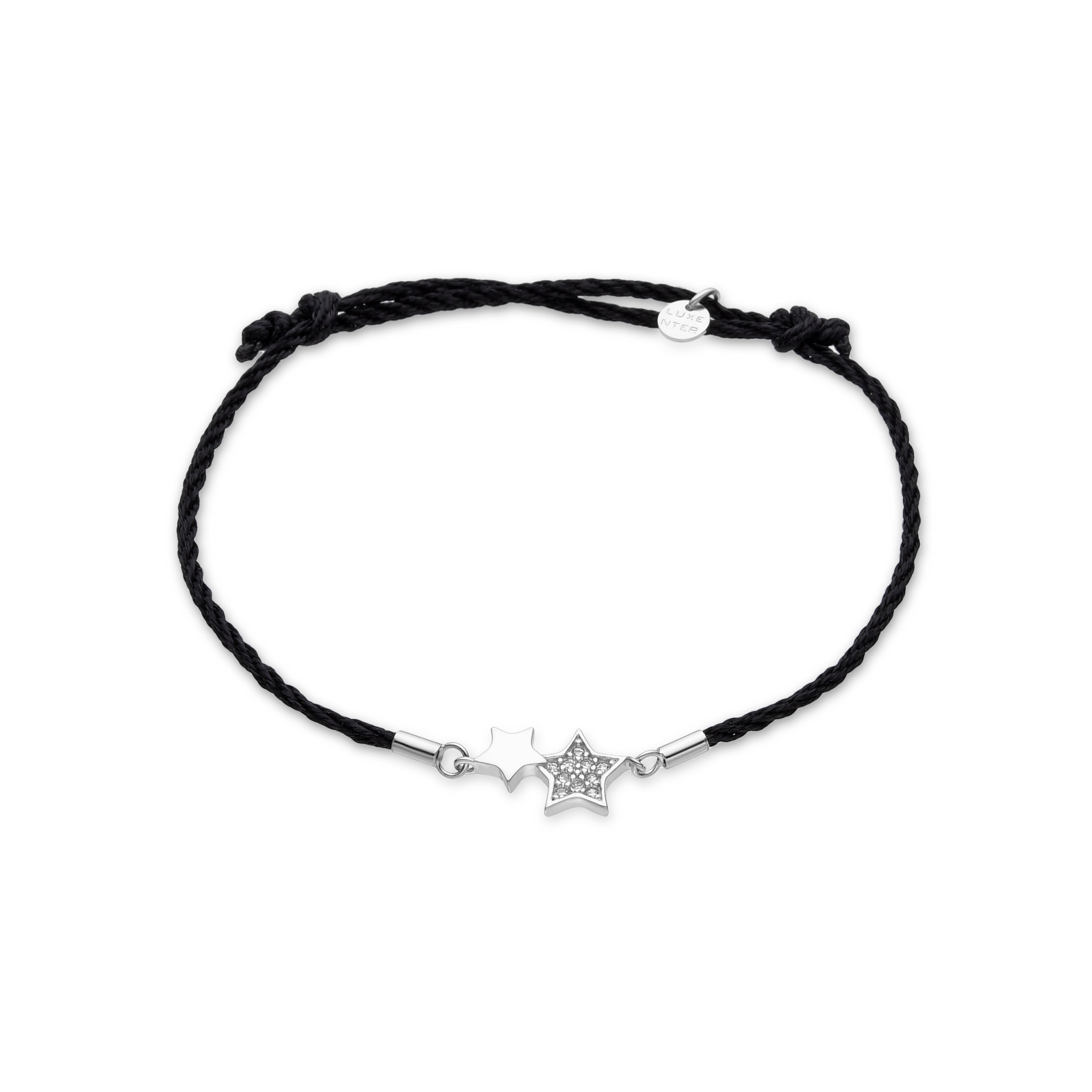 Pulsera de Plata de Ley 925 y Circonita Brillante acabada en rodio - Hudap