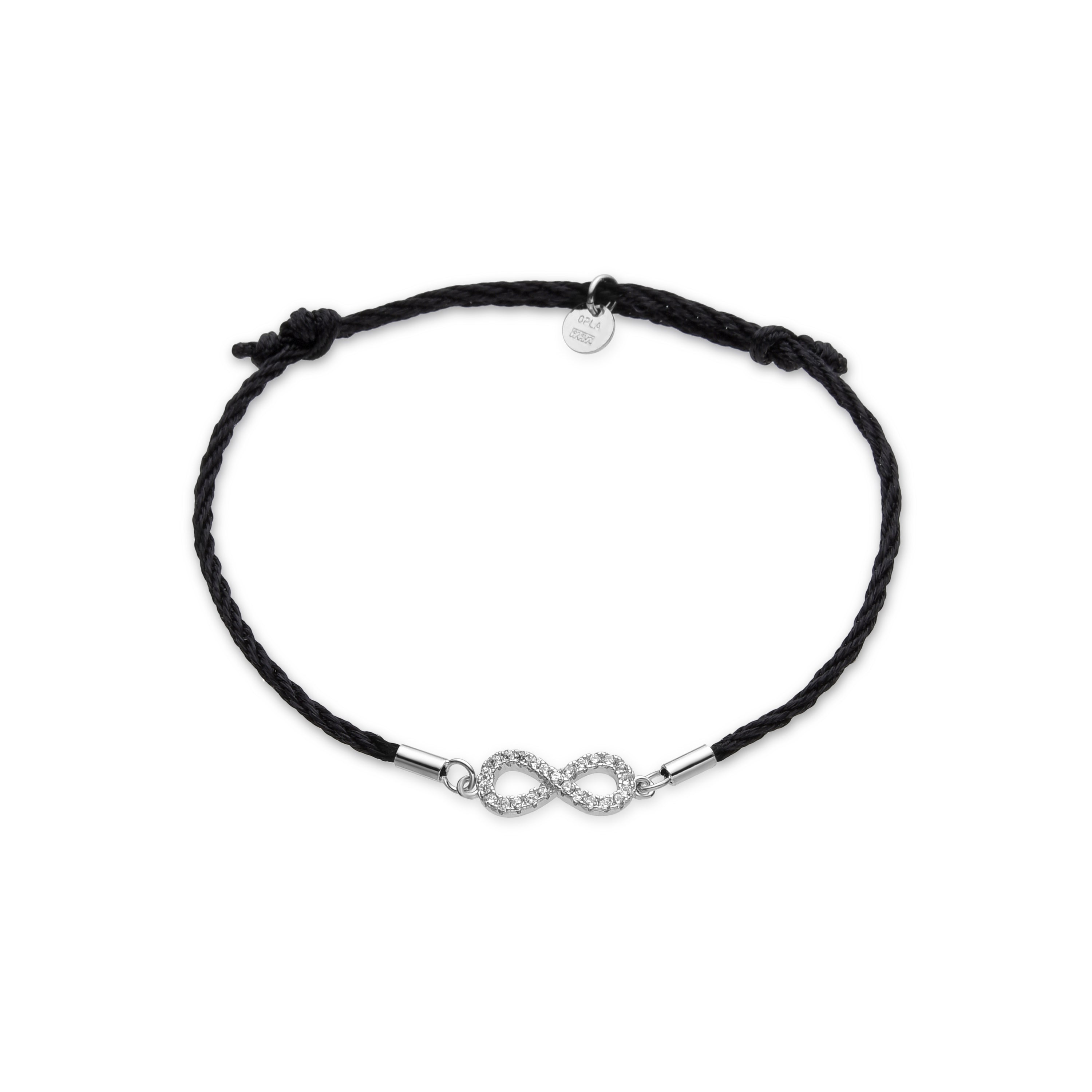 Pulsera de Plata de Ley 925 y Circonita Brillante acabada en rodio - Ganvi
