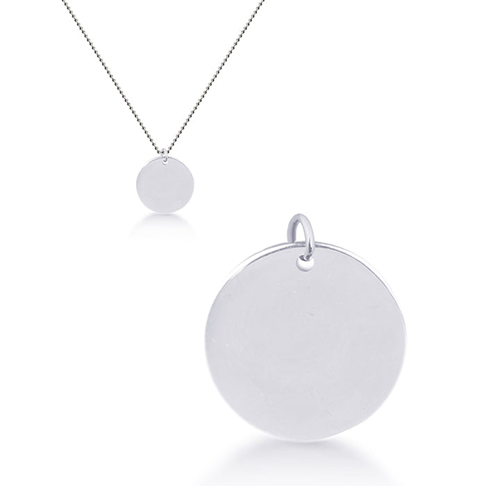 Collar de Plata de Ley 925 acabado en rodio - Mi Sol