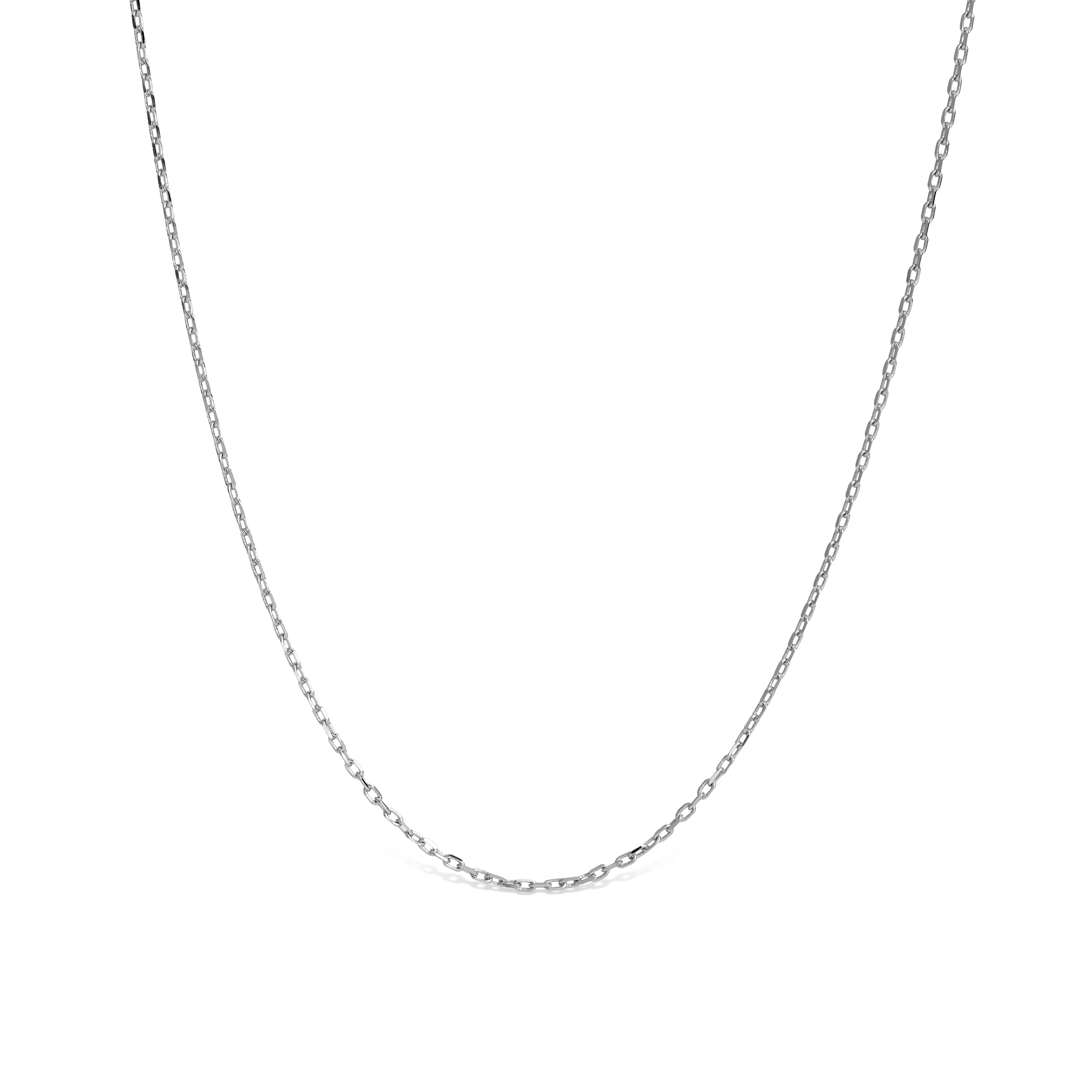Collar de Plata de Ley 925 acabado en rodio -