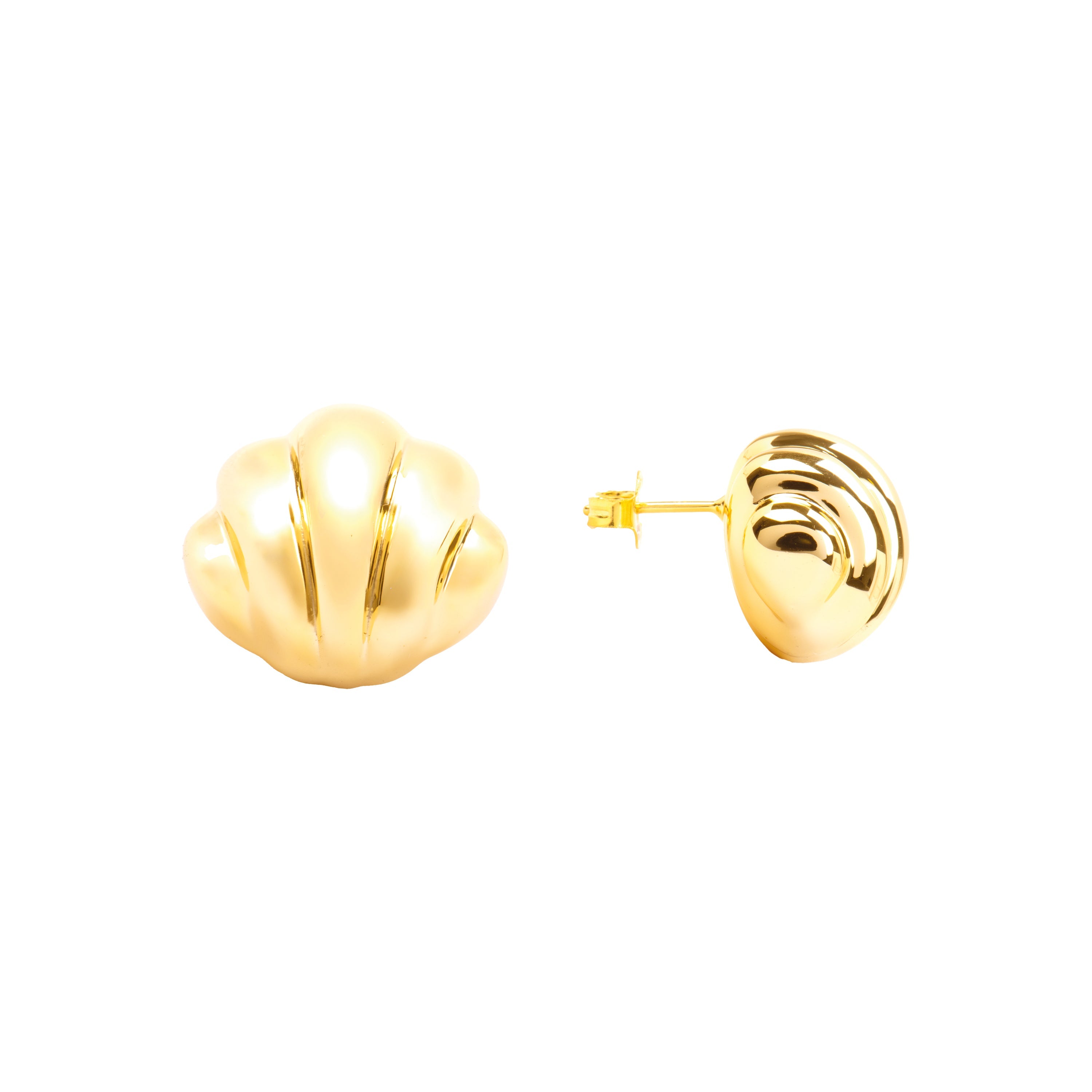 Orecchini in argento sterling 925 finitura oro giallo 18k - Myce
