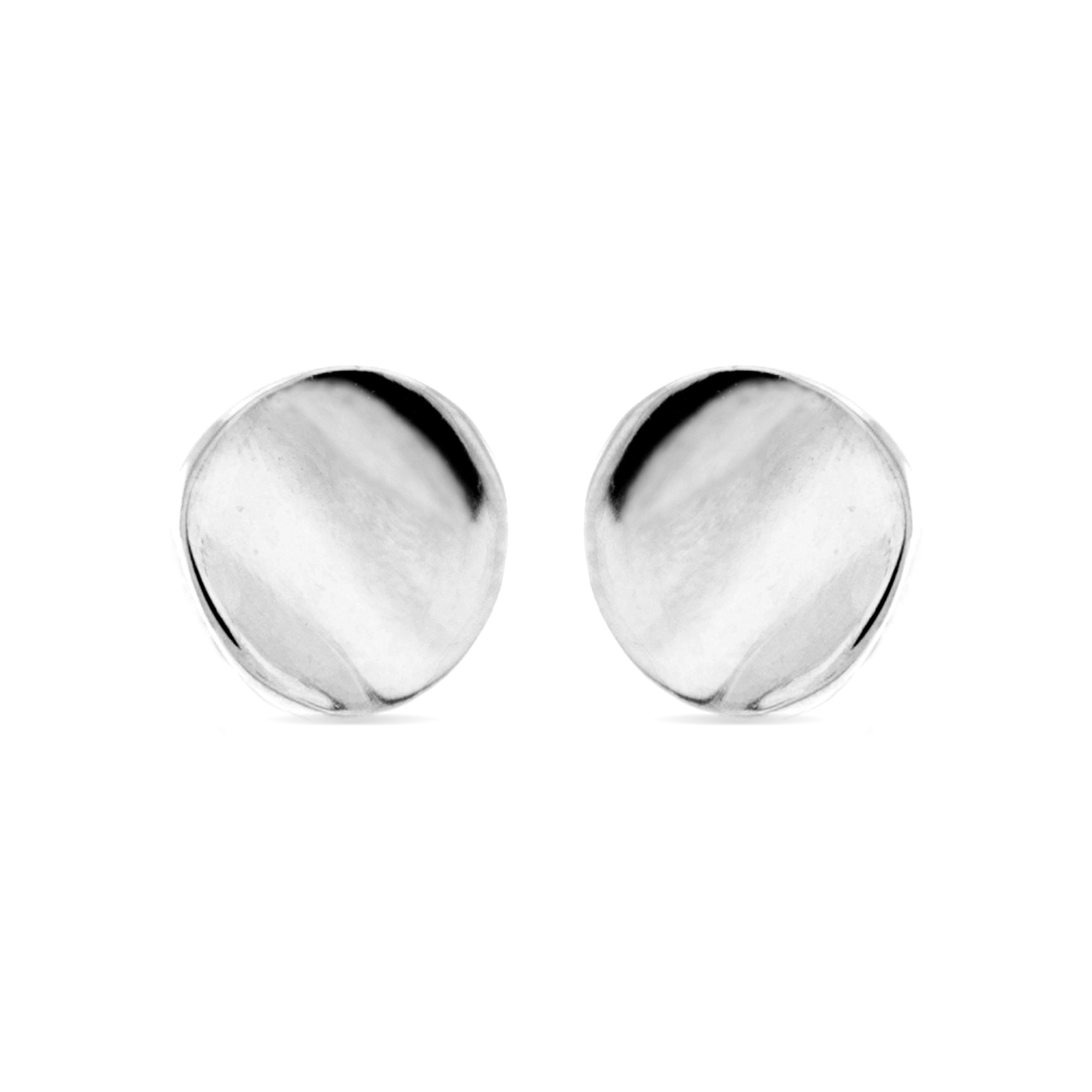 925er Silberohrringe mit Rhodium-Finish - Essential