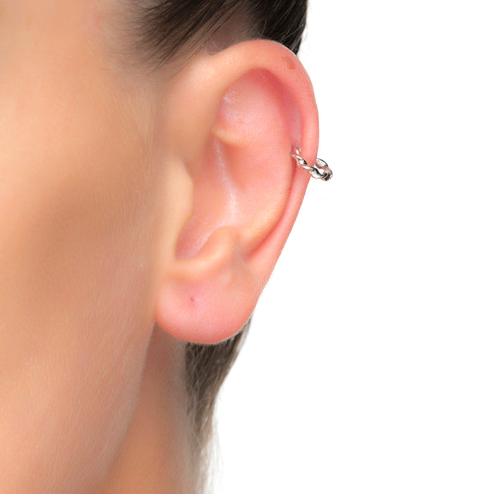 Piercing in Argento Sterling 925 finitura in rodio - Canchet