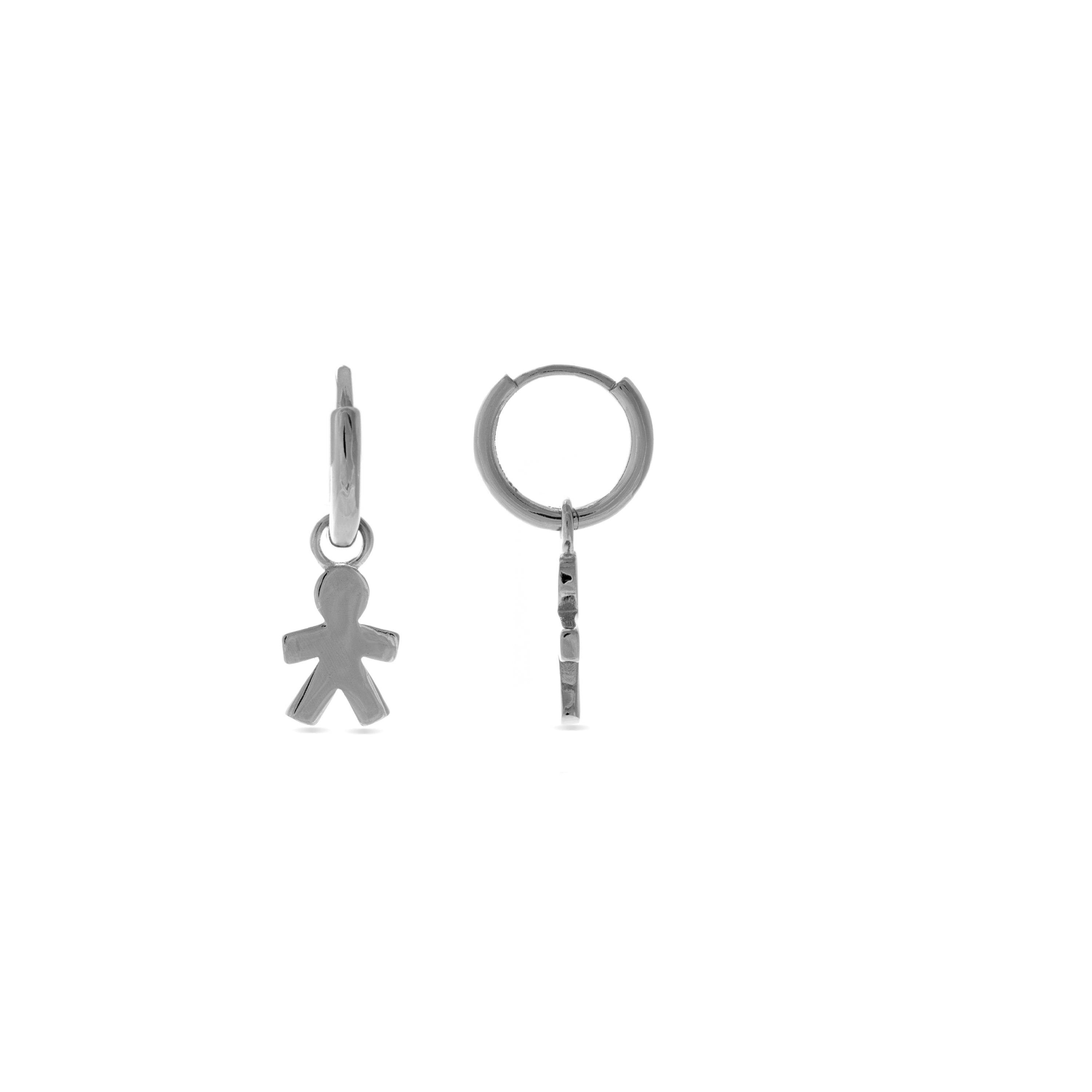Echtsilber 925 Ohrringe mit Rhodium-Finish - Chaelthor