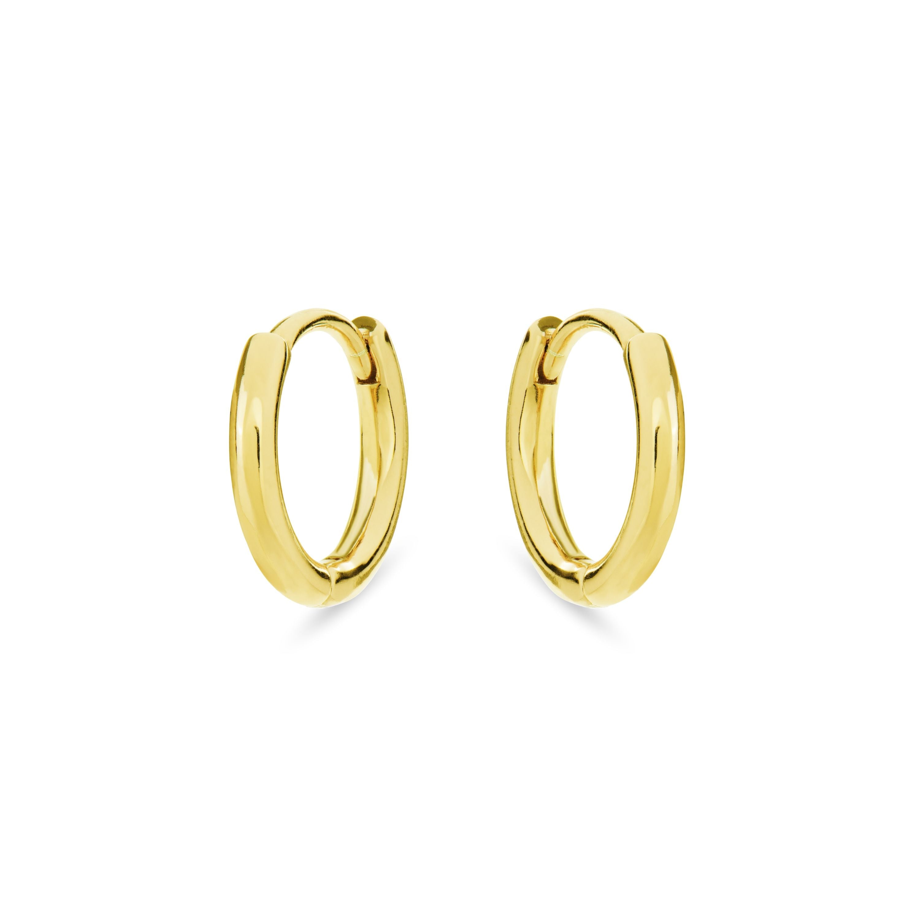 Orecchini in Argento Sterling 925 finiti in oro giallo 18K - Edum
