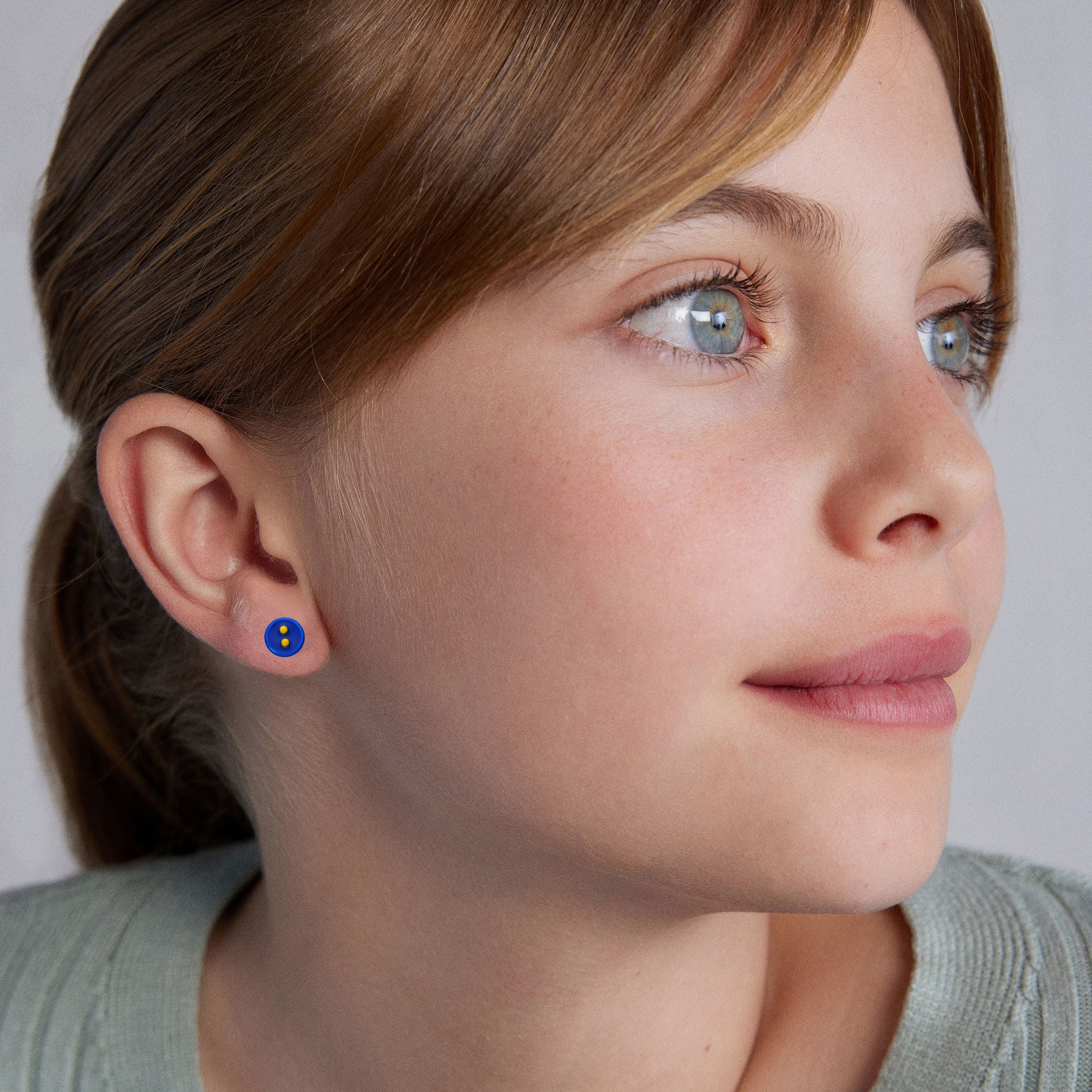 Echtsilber 925 Ohrringe mit Rhodium-Finish - Lyros