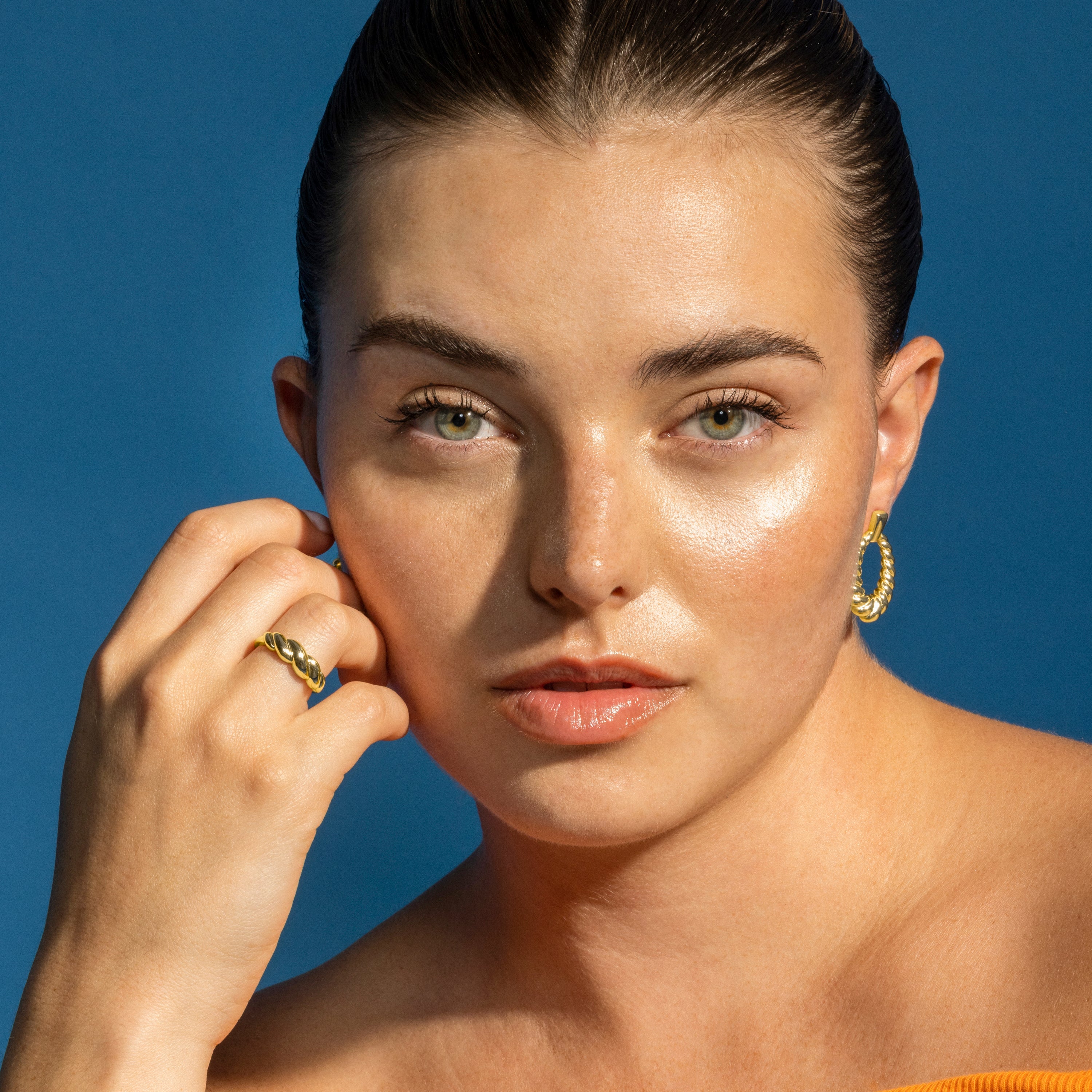 Zilveren 925 Oorbellen met Rhodium Afwerking - Imkrull