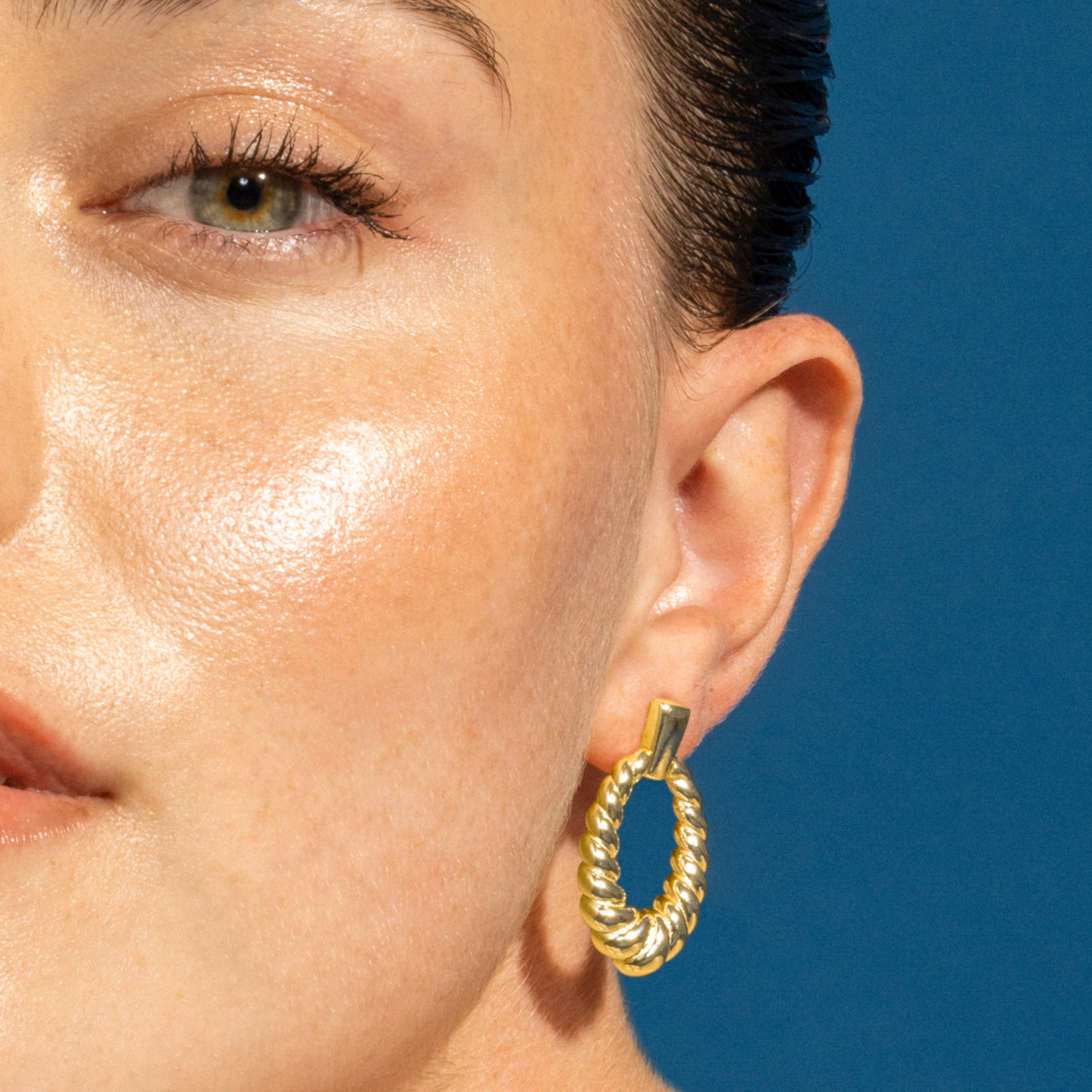 Zilveren 925 Oorbellen met Rhodium Afwerking - Imkrull