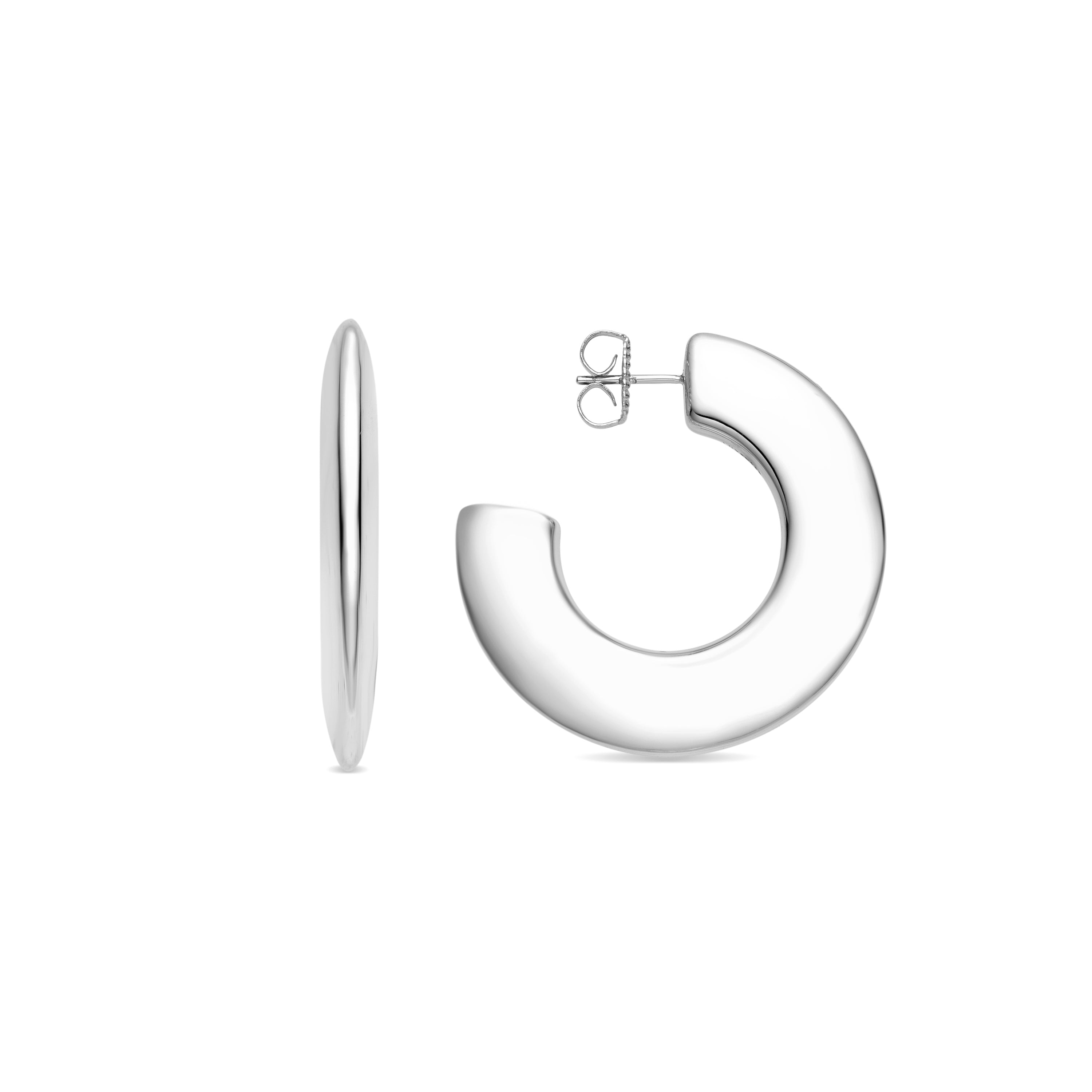 Orecchini in Argento Sterling 925 finitura rodio - Likol