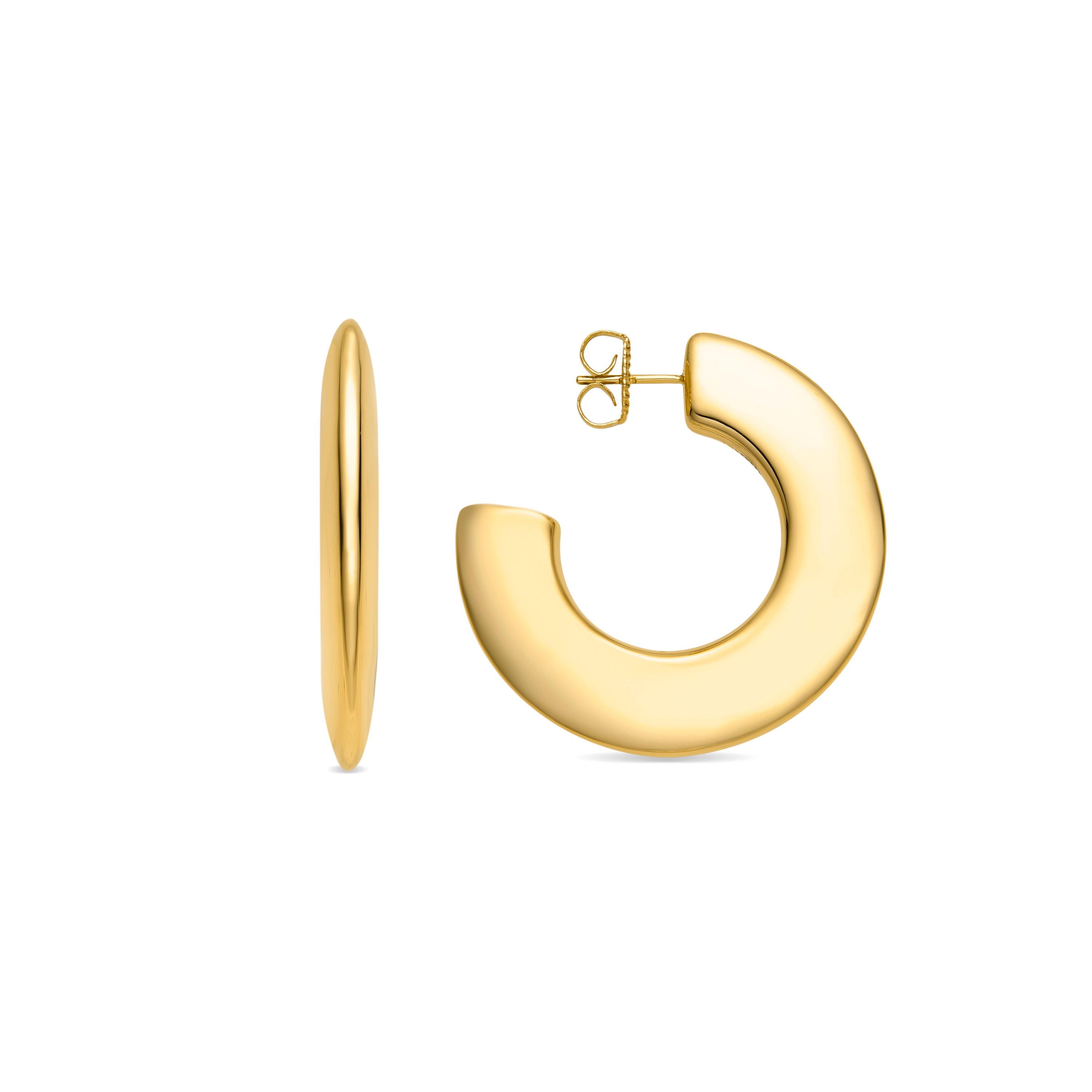 Orecchini in Argento Sterling 925 finitura oro giallo 18k - Likol