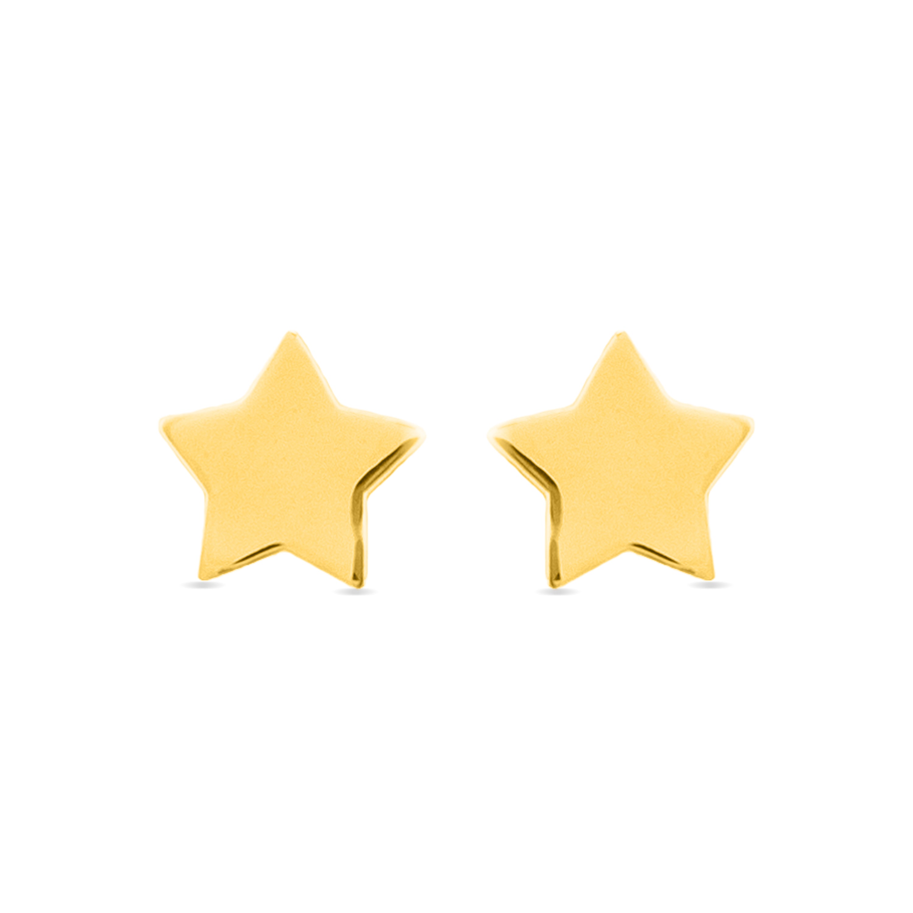 Orecchini in Argento Sterling 925 finiti in oro giallo 18K - Essential
