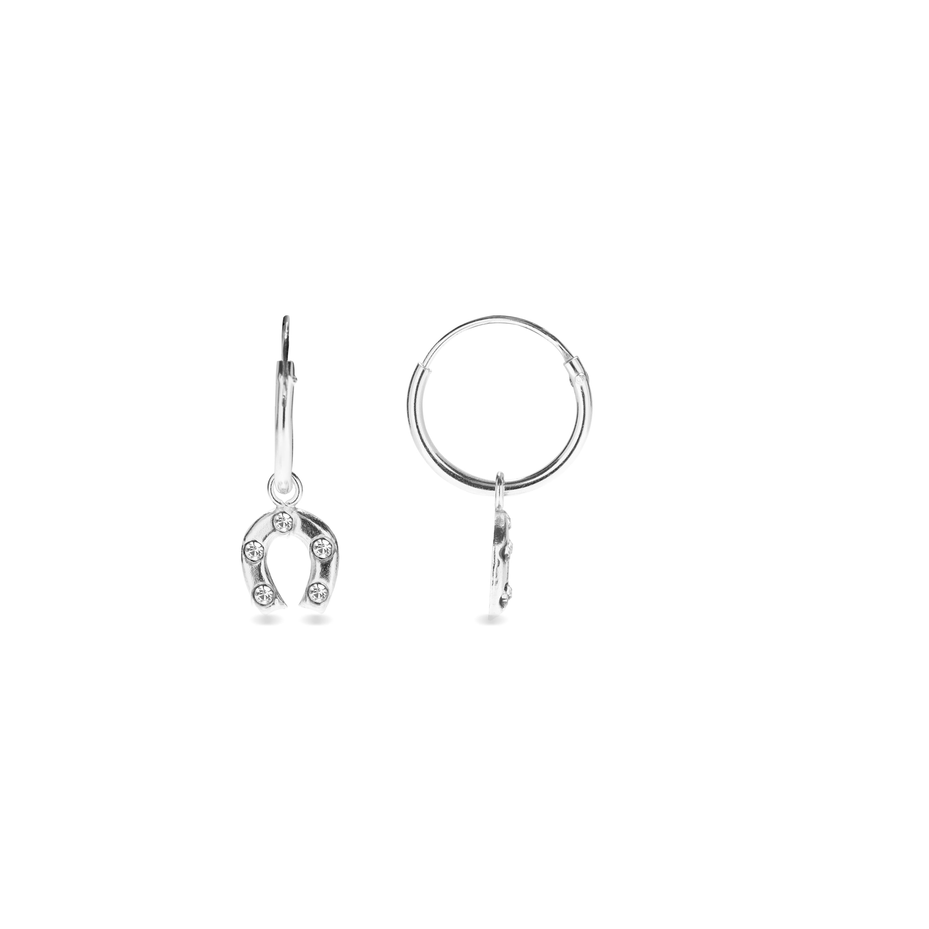 Orecchini in Argento Sterling 925 con Zirconia Cubica brillanti finiti in rodio - Daric