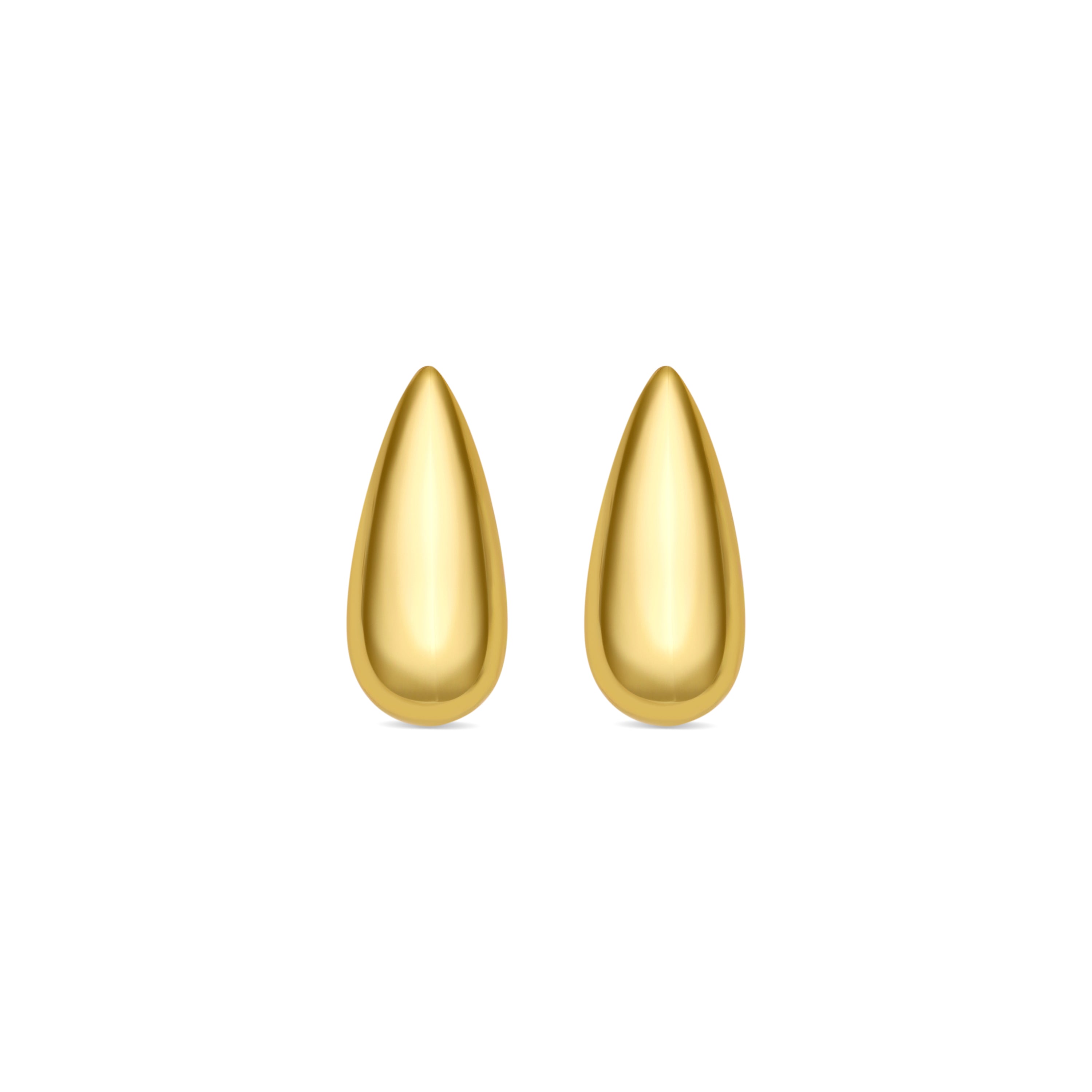 Orecchini in Argento Sterling 925 finitura oro giallo 18k - Leofra