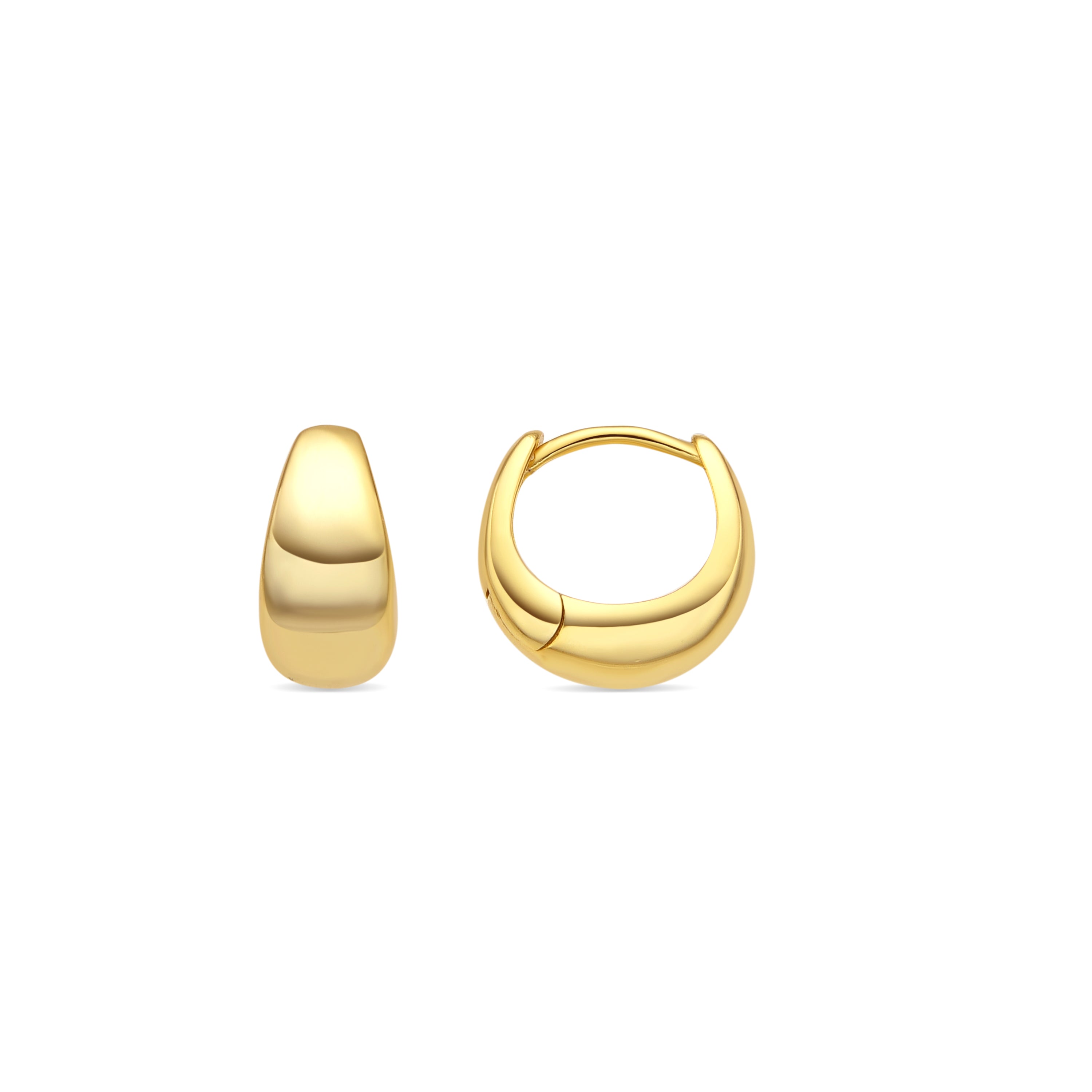 Orecchini in Argento Sterling 925 finitura oro giallo 18k - Zarael