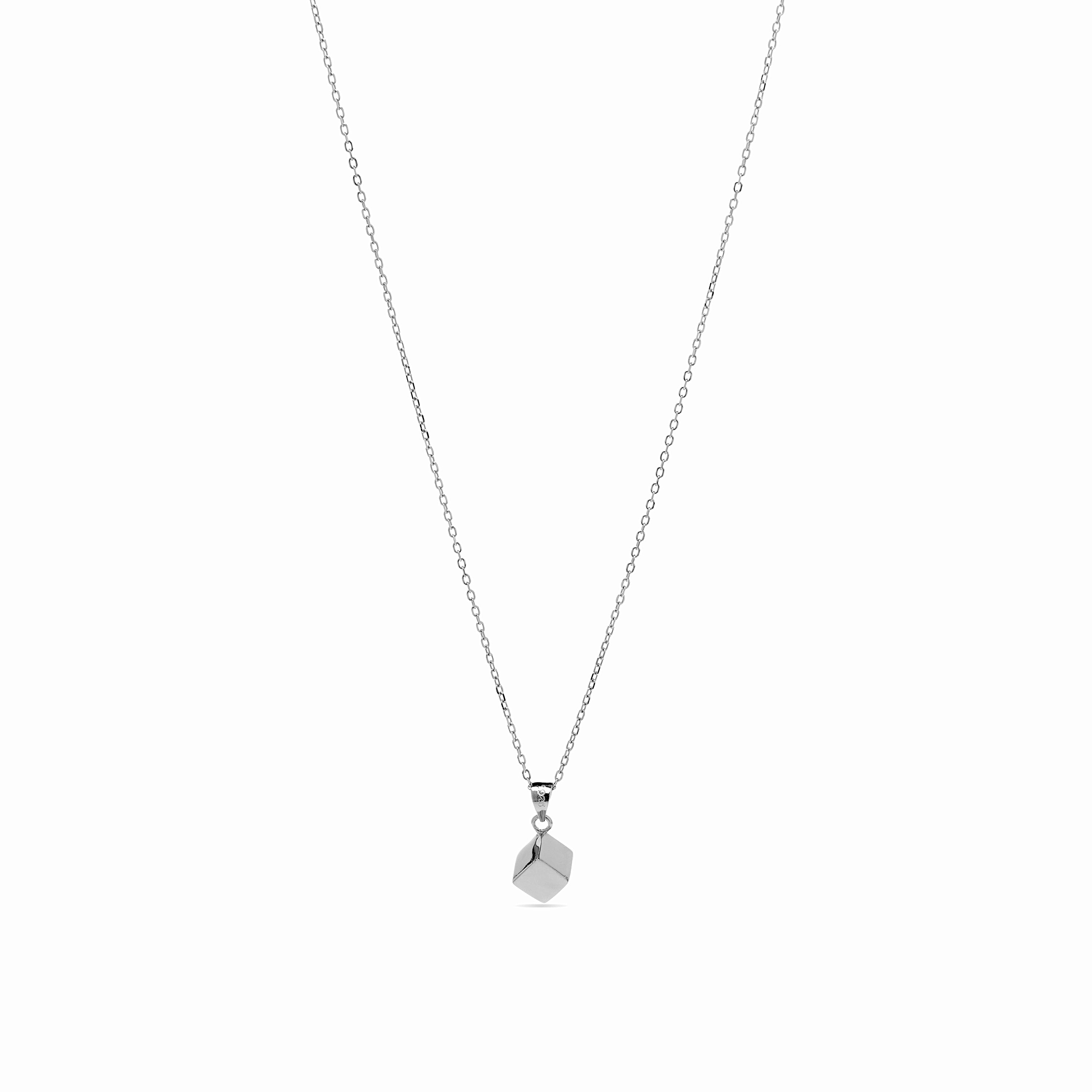 Collar de Plata de Ley 925 acabado en rodio - Yedia