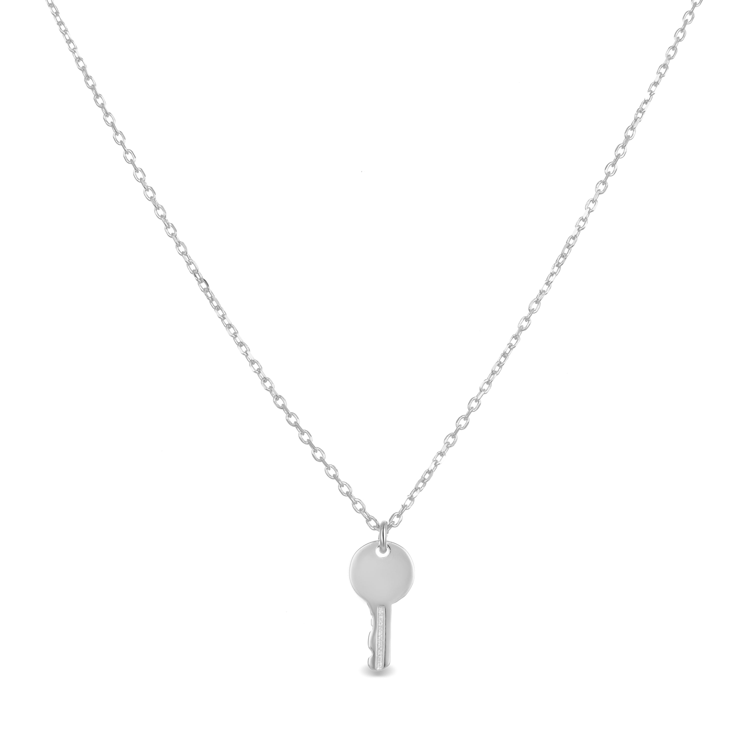 Collar de Plata de Ley 925 acabado en rodio - Dikar