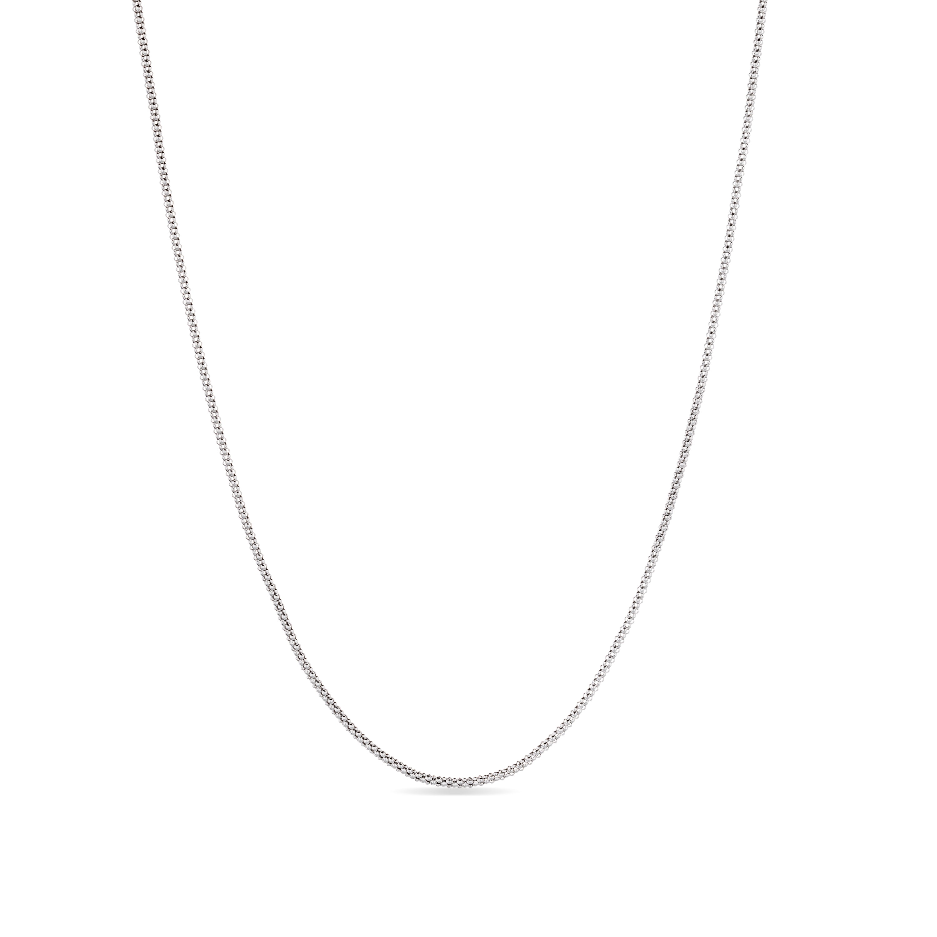 Collar de Plata de Ley 925 acabado en rodio - Nursis