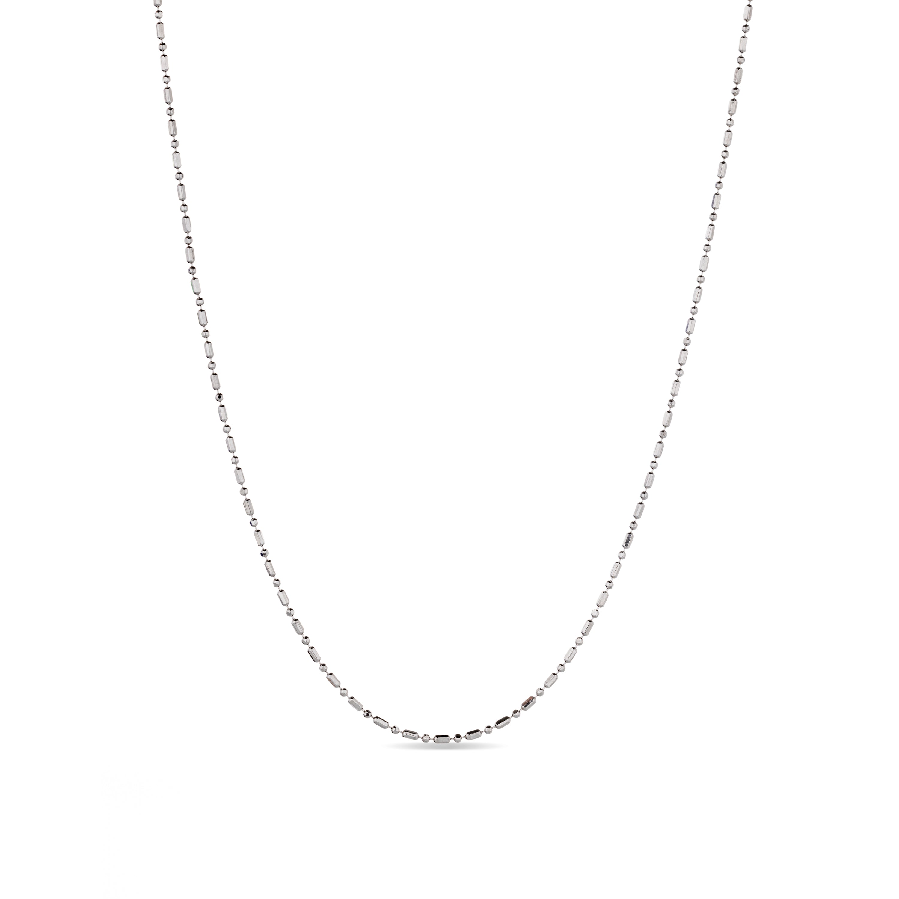 Collar de Plata de Ley 925 acabado en rodio - Sumga