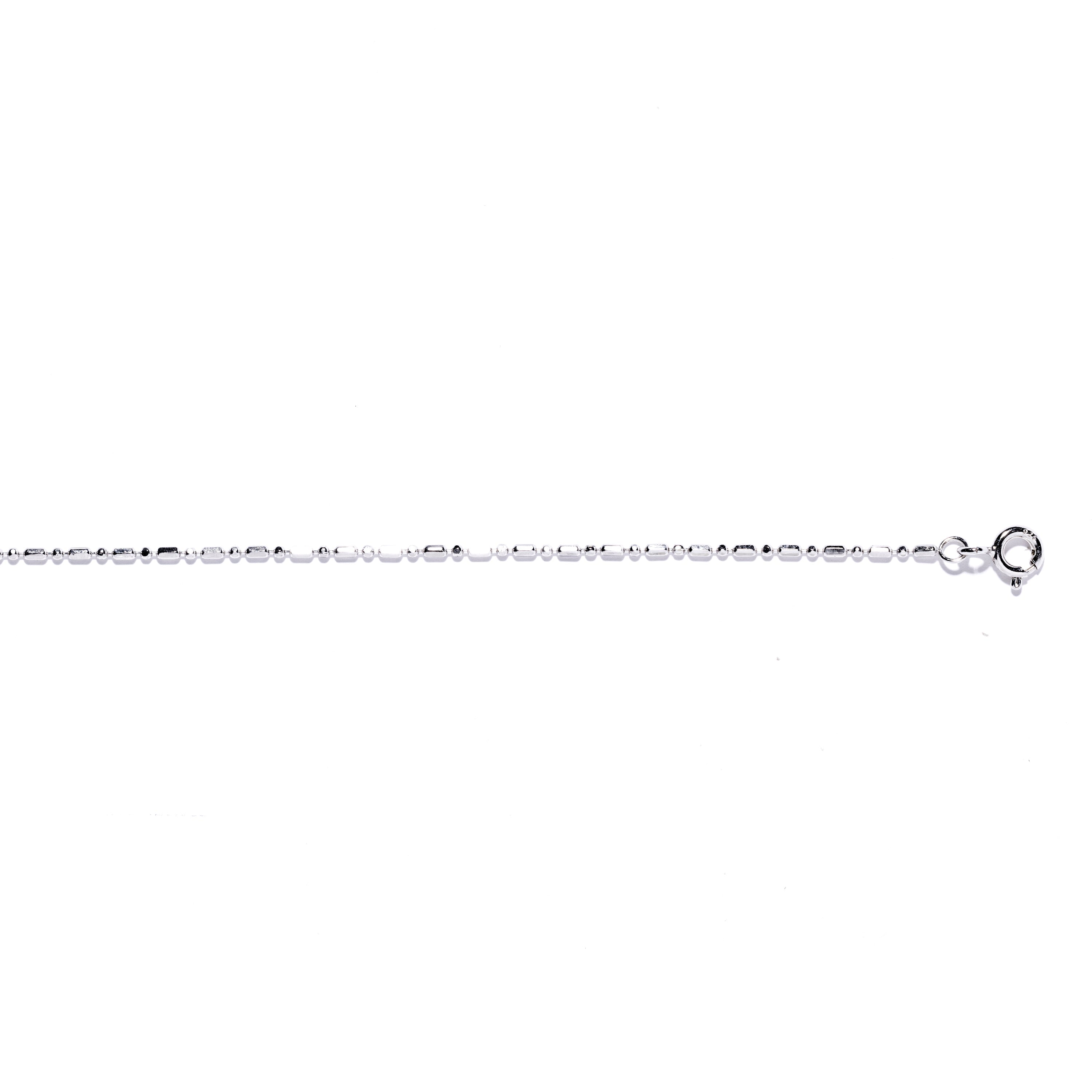 Collar de Plata de Ley 925 acabado en rodio - Sumga