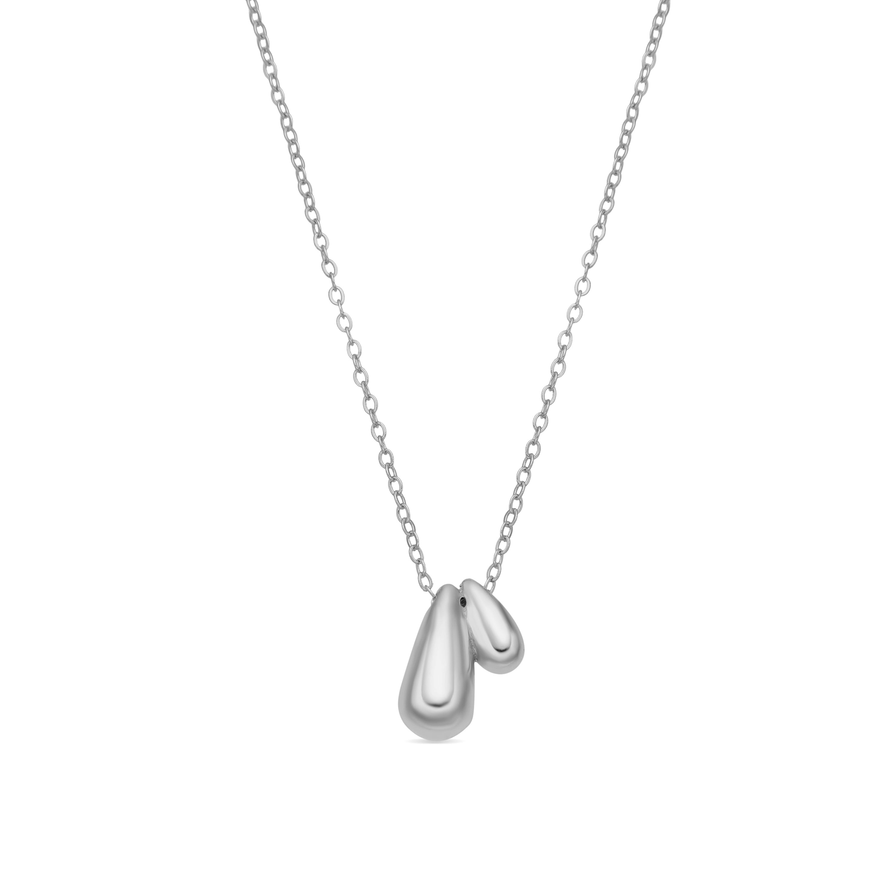 Collar de Plata de Ley 925 acabado rodio - Zarael