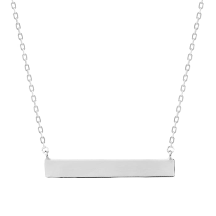 Collar de Plata de Ley 925 acabado en rodio - Drap
