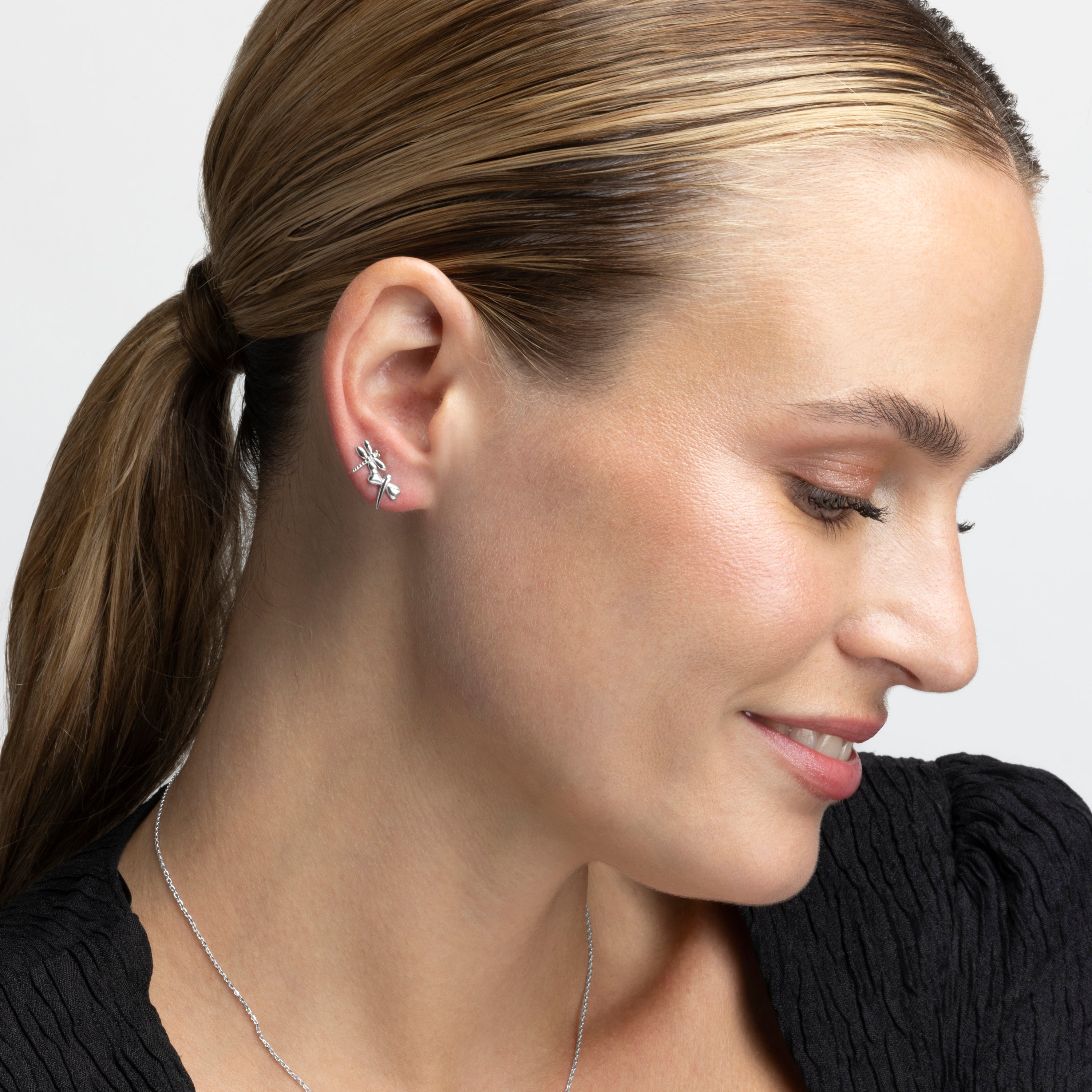 Sterling Silber Piercing 925 rhodiniert - Lingsa