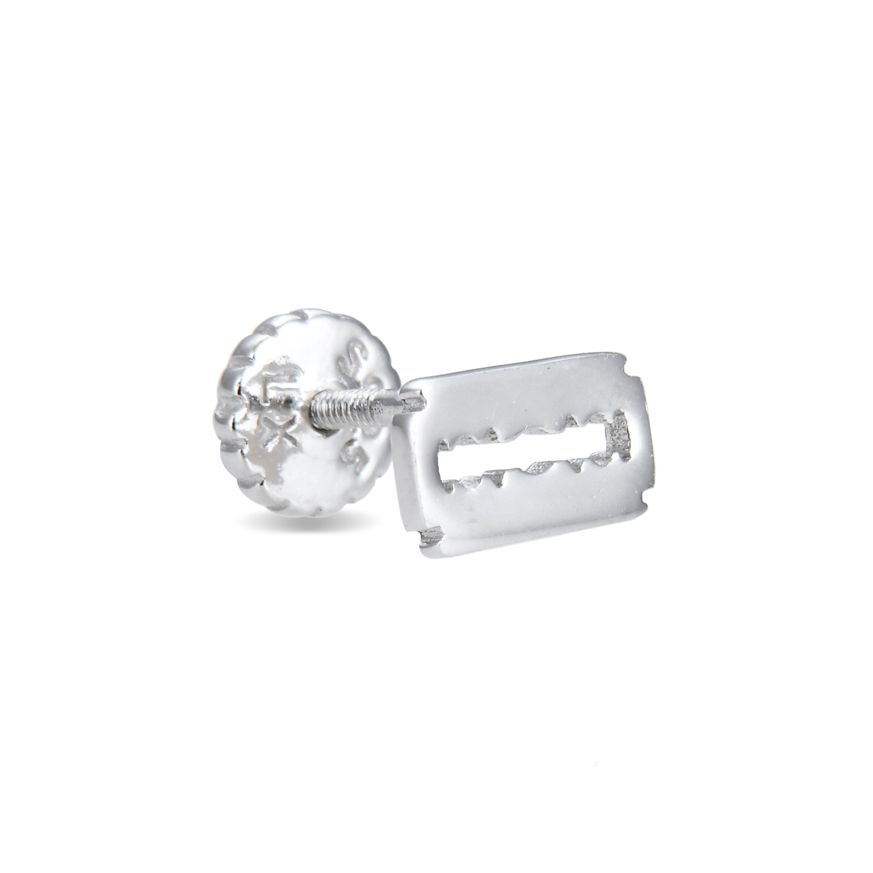 Sterling Silber Piercing 925 rhodiniert - Isara