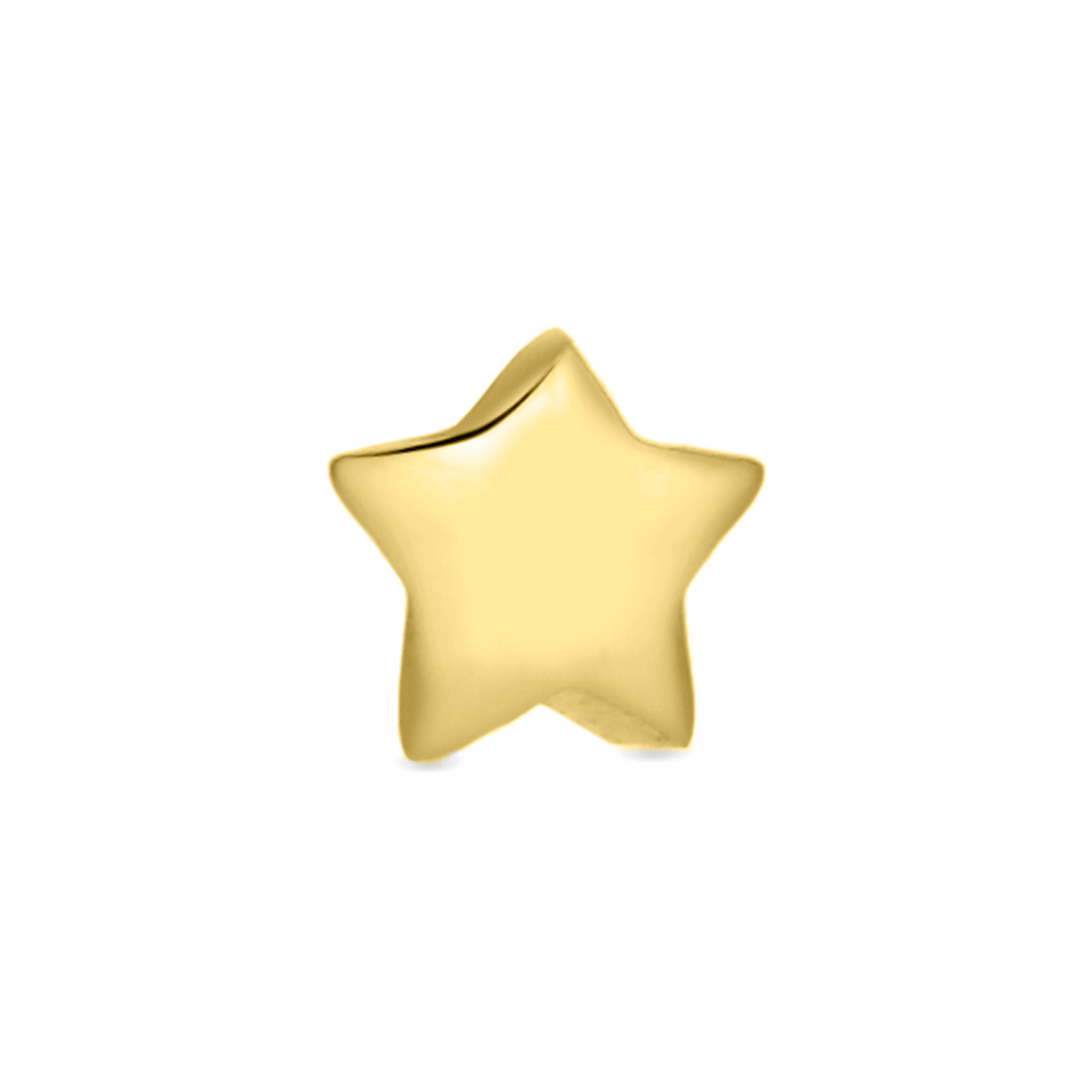 Piercing in Argento Sterling 925 finitura in oro giallo 18K - Mapu