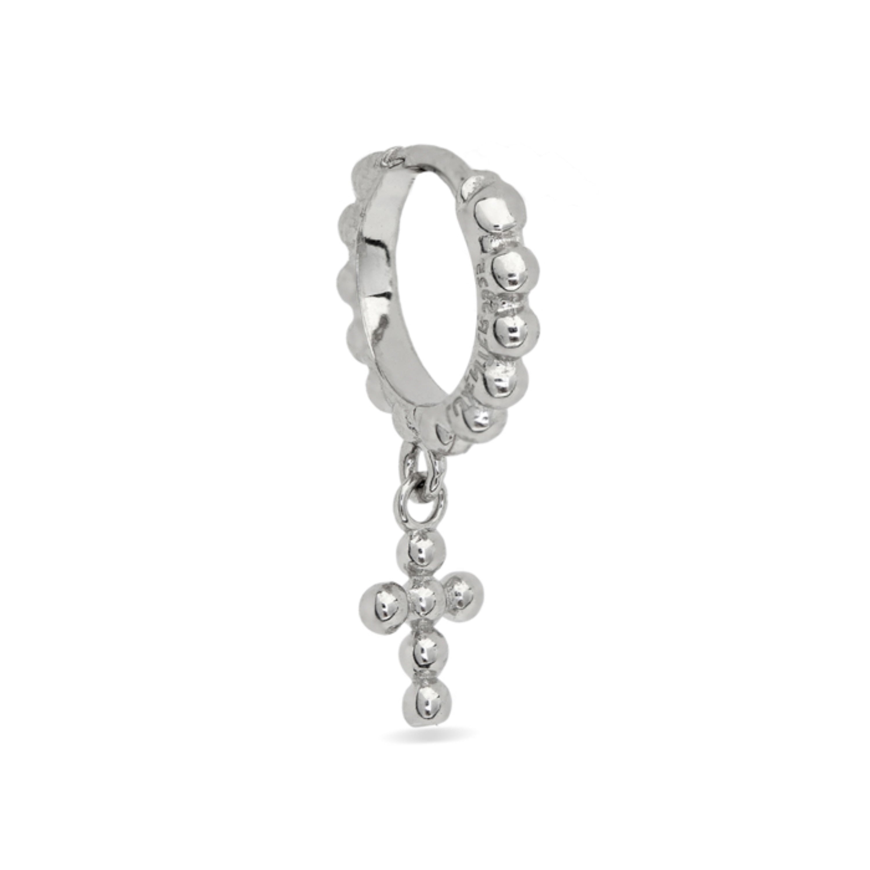 Piercing in Argento Sterling 925 finitura in rodio - Andrax
