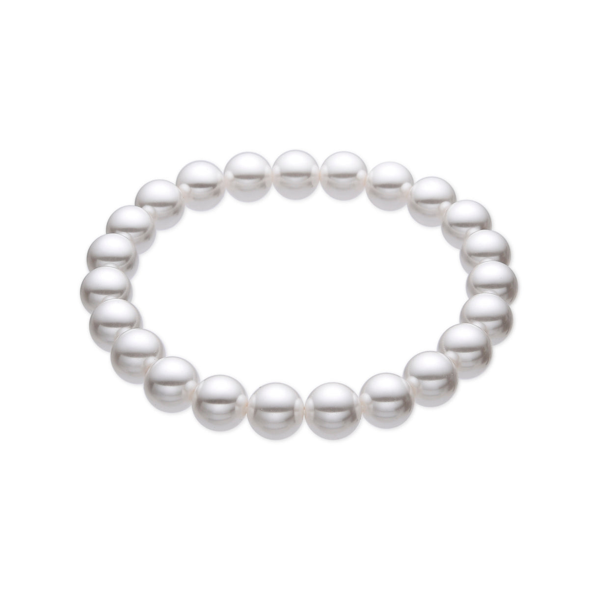 Pulsera con Perla Blanca acabado oro 18k - Anrae