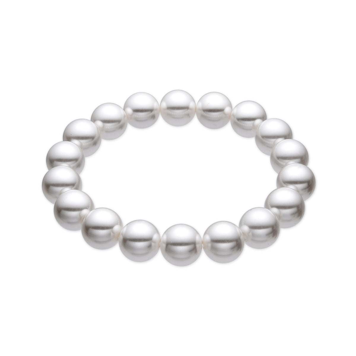 Pulsera con Perla Blanca acabado oro 18k - Anrae