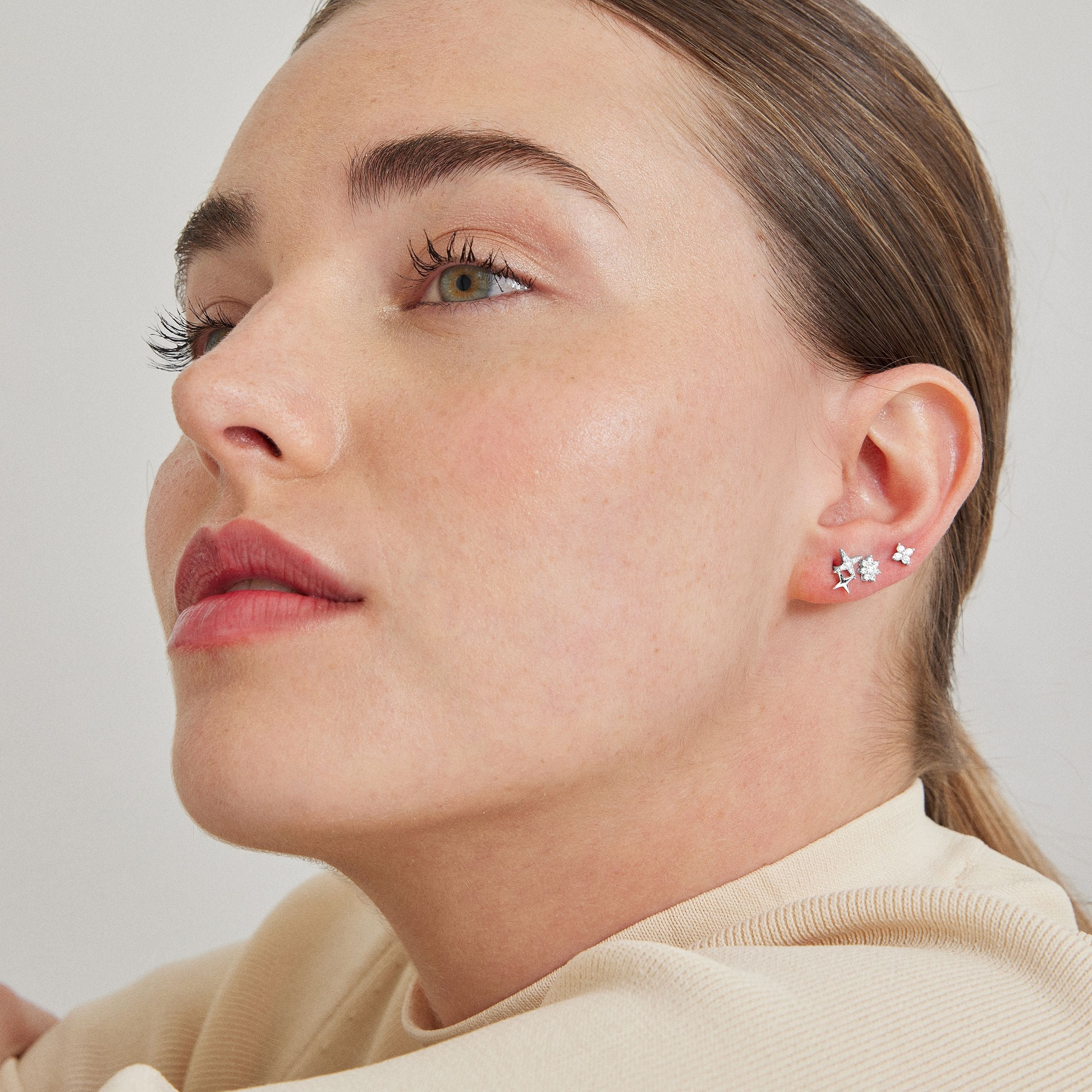 Set de Piercings Tingio, Terwise y Fanti de Plata de Ley 925
