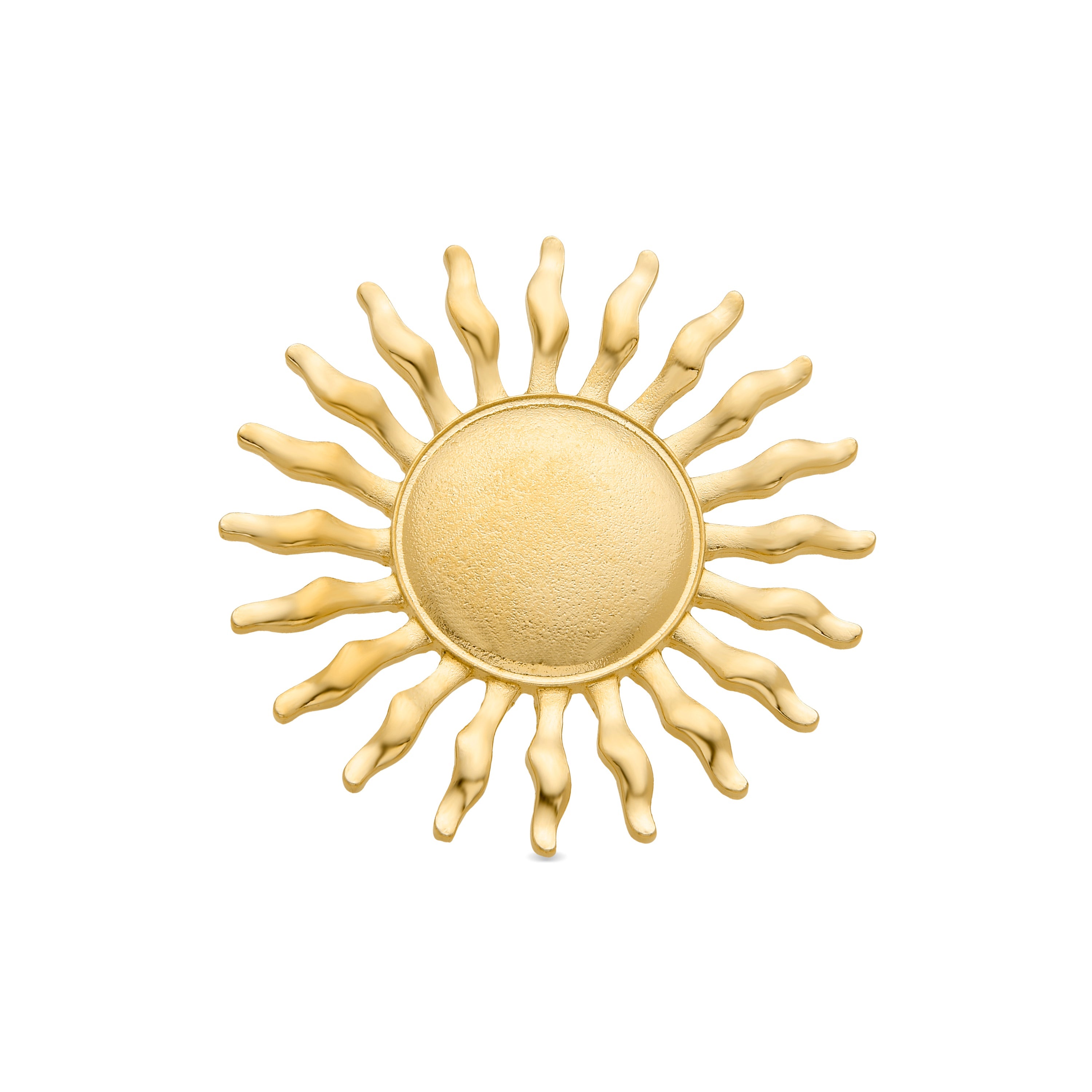 Spilla finita in oro giallo 18K - Hinya