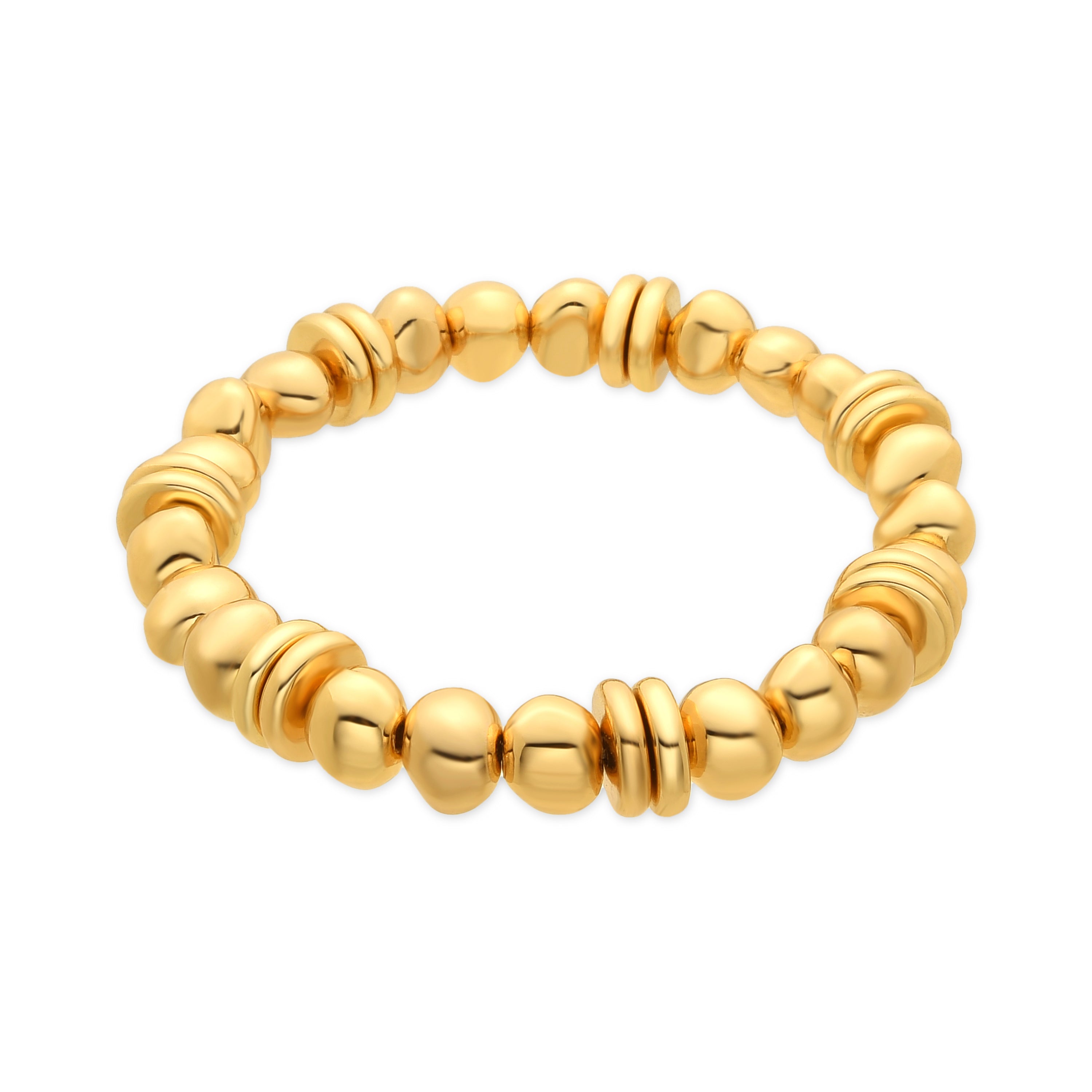 Pulsera acabado oro amarillo de 18k - Ziodea