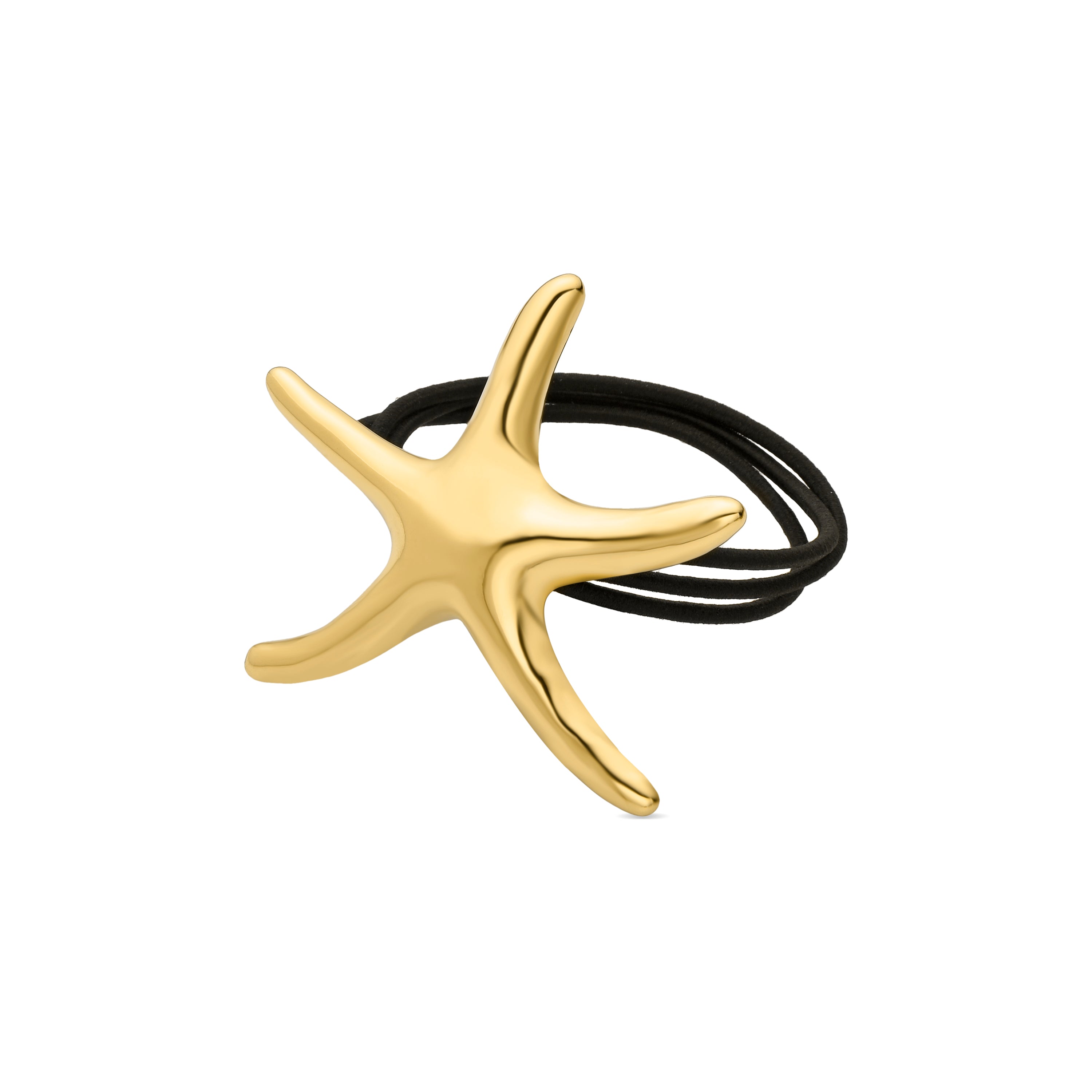 18K gold finished hair tie - Asga