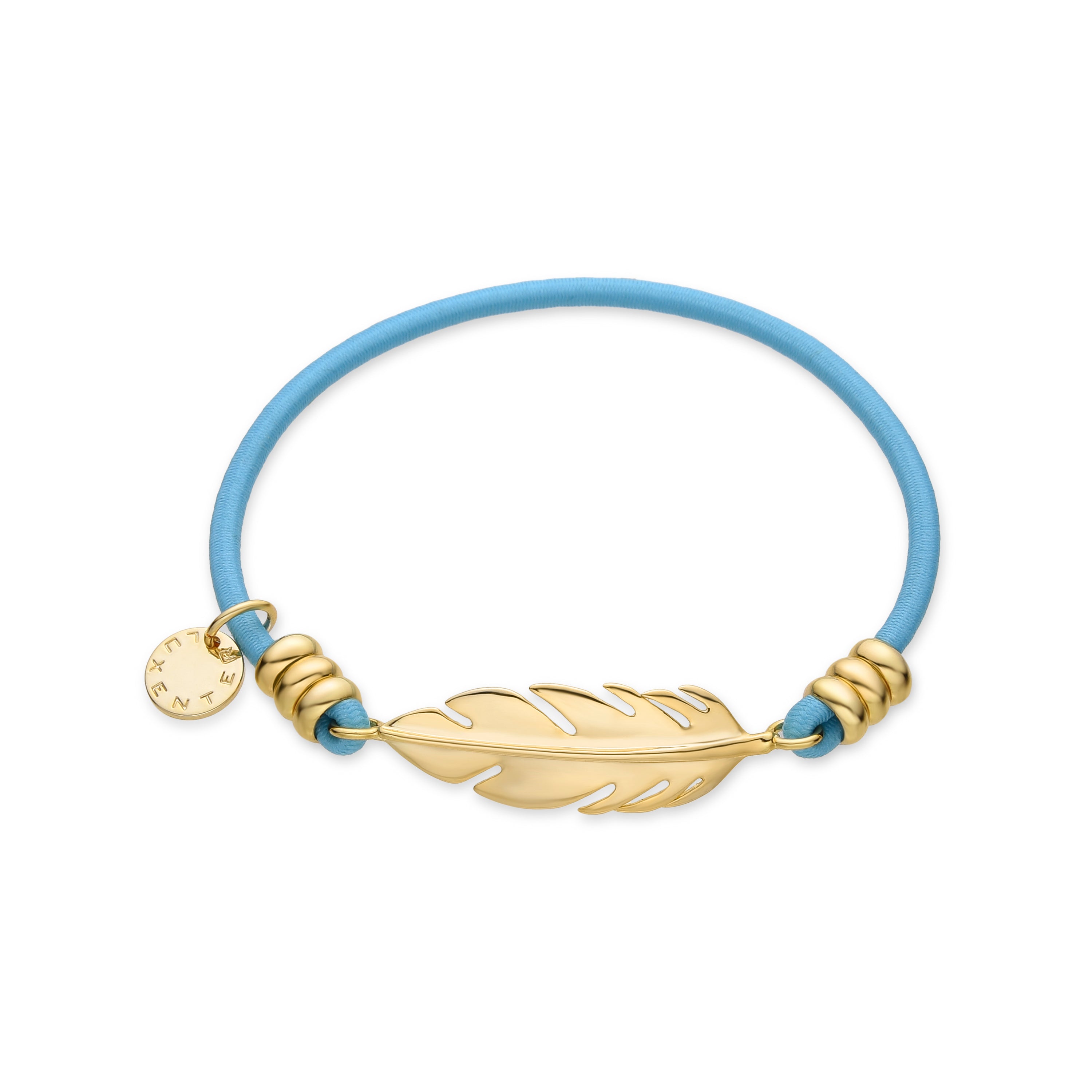 18K yellow gold finished hair tie - Wibu