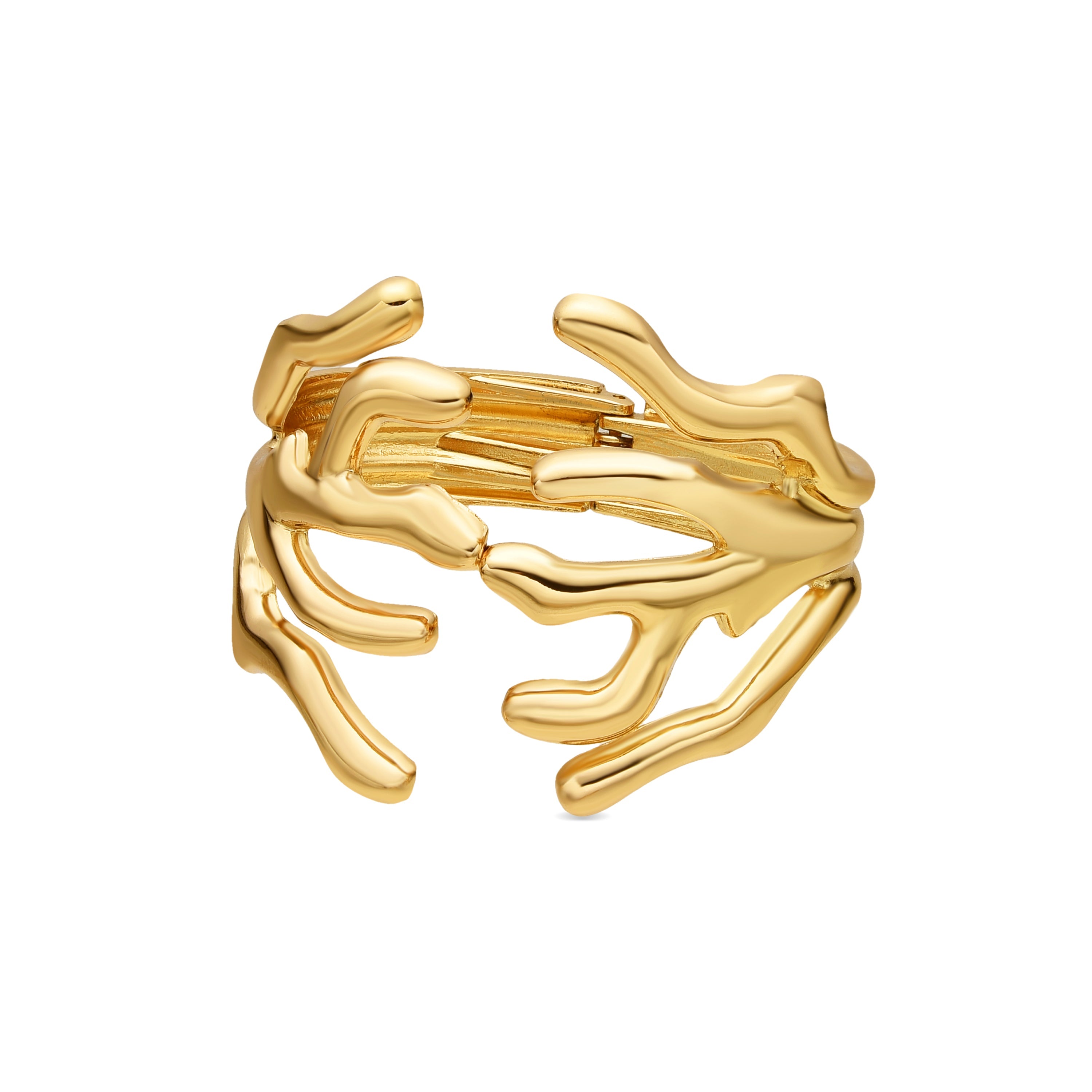 Pulsera acabado oro amarillo de 18k - Fanzara