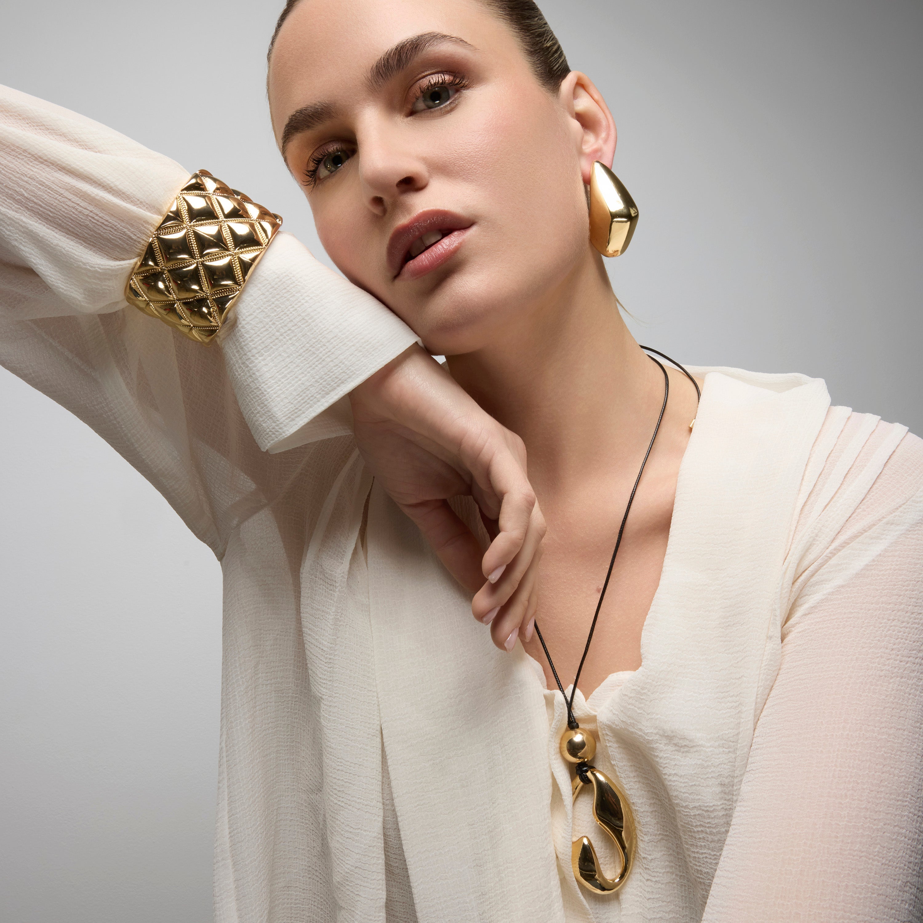 Bracelet en or jaune 18k - Taidus
