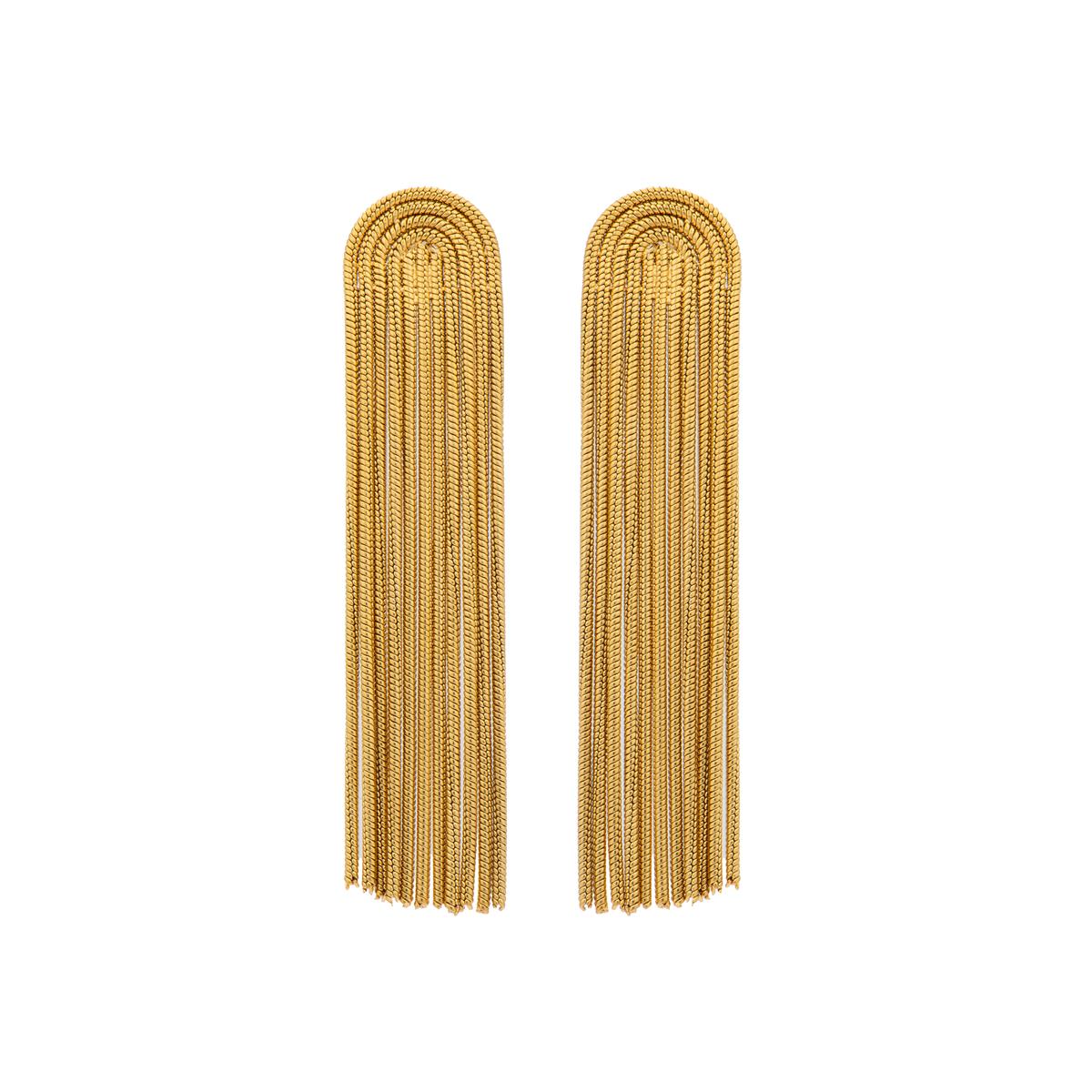 Orecchini finitura oro giallo 18k - Gaion