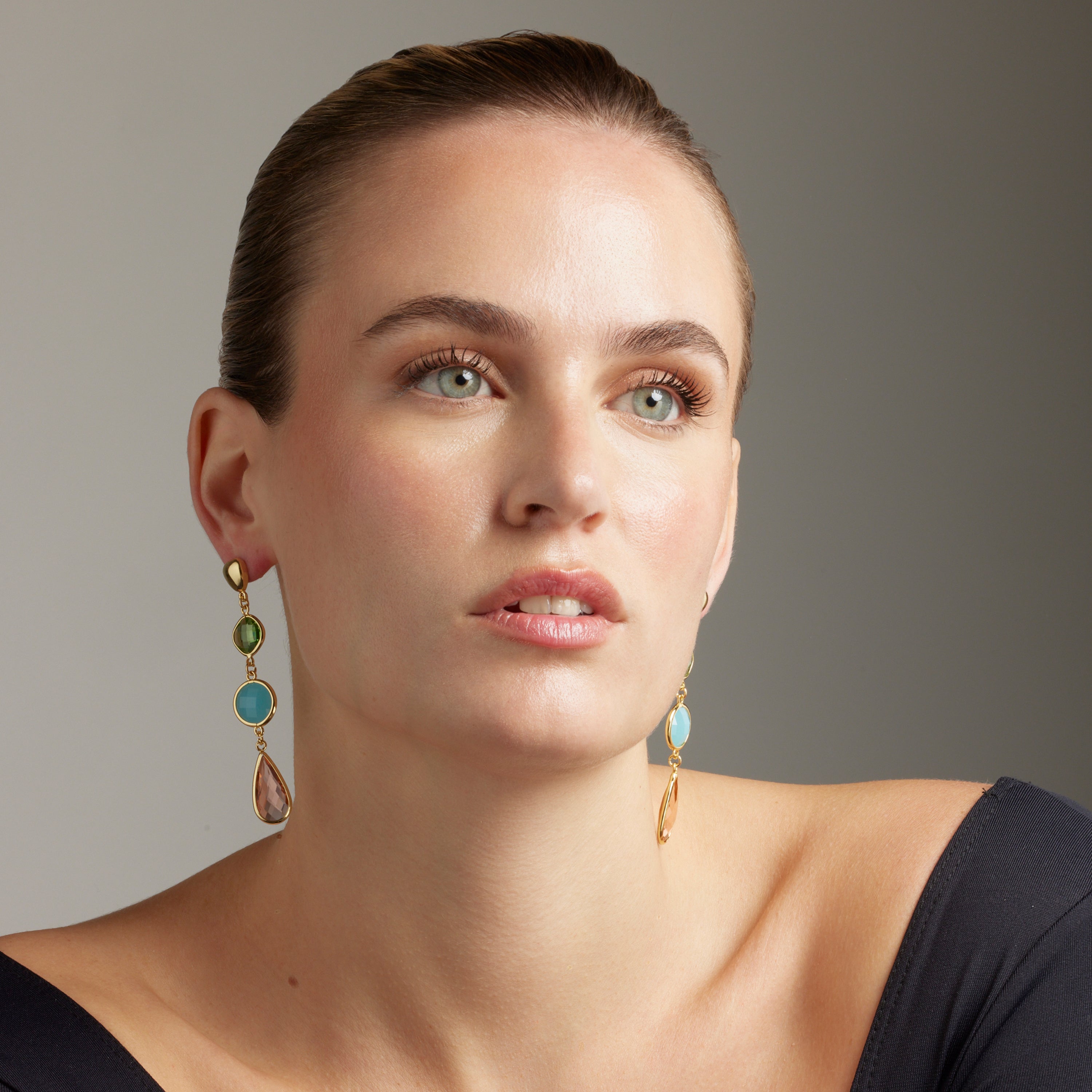 Boucles d'oreilles en or jaune 18K - Sitin